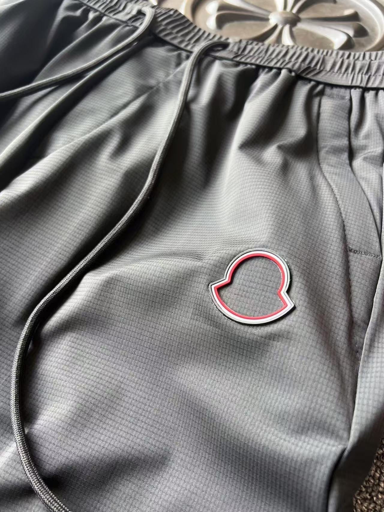Moncler Seamless Nylon-Spandex Shorts
