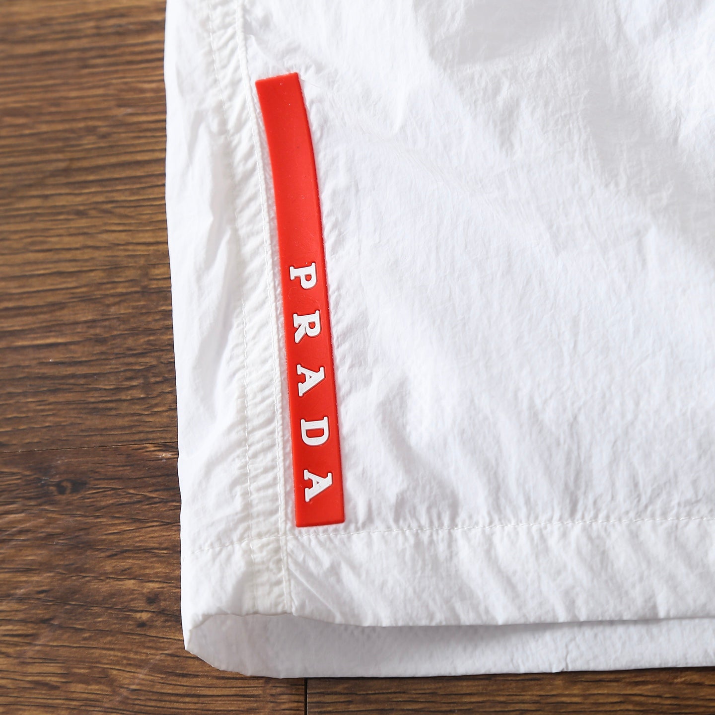 Prada Triangle Logo Quick-Dry Nylon Shorts – Summer Collection