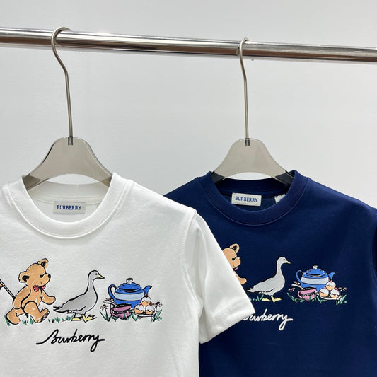 Burberry Kids Logo Print T-Shirt – Kids Collection
