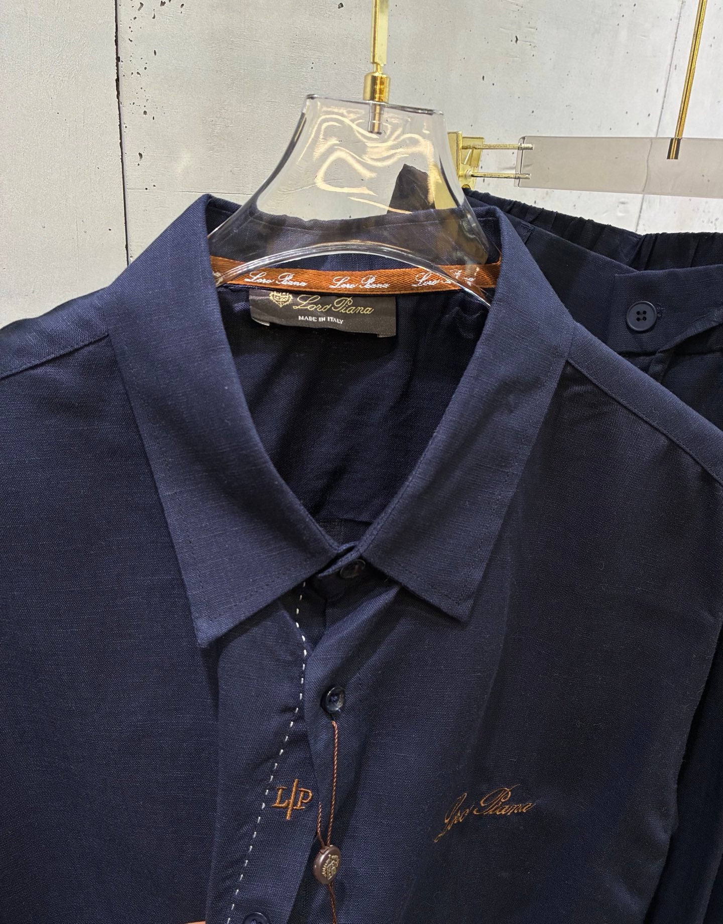 Loro Piana Linen Shirt Set – 26SS
