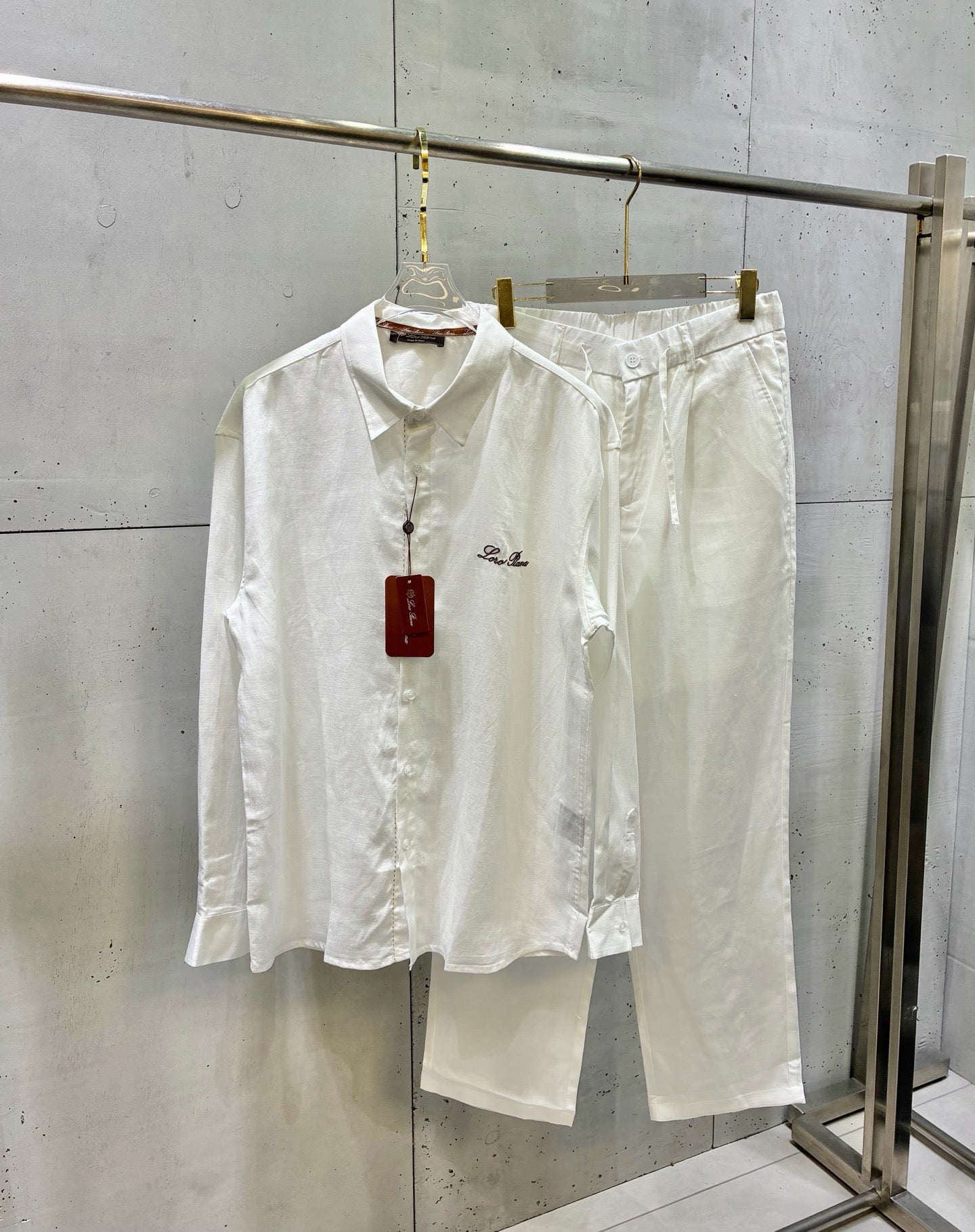 Loro Piana Linen Shirt Set – 26SS