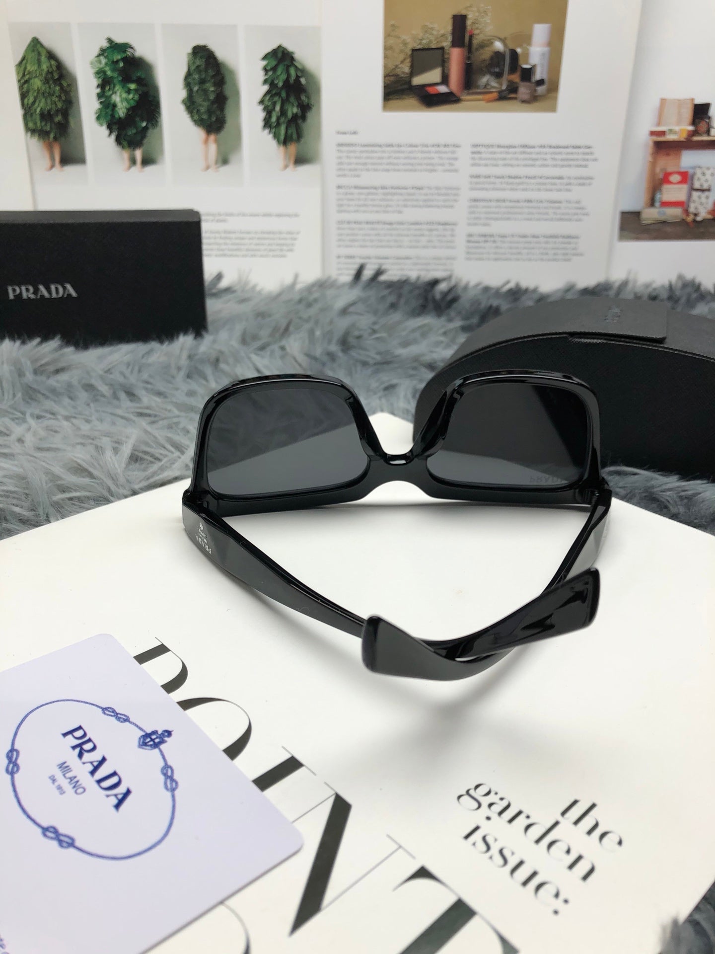 Prada Classic Square Frame Sunglasses
