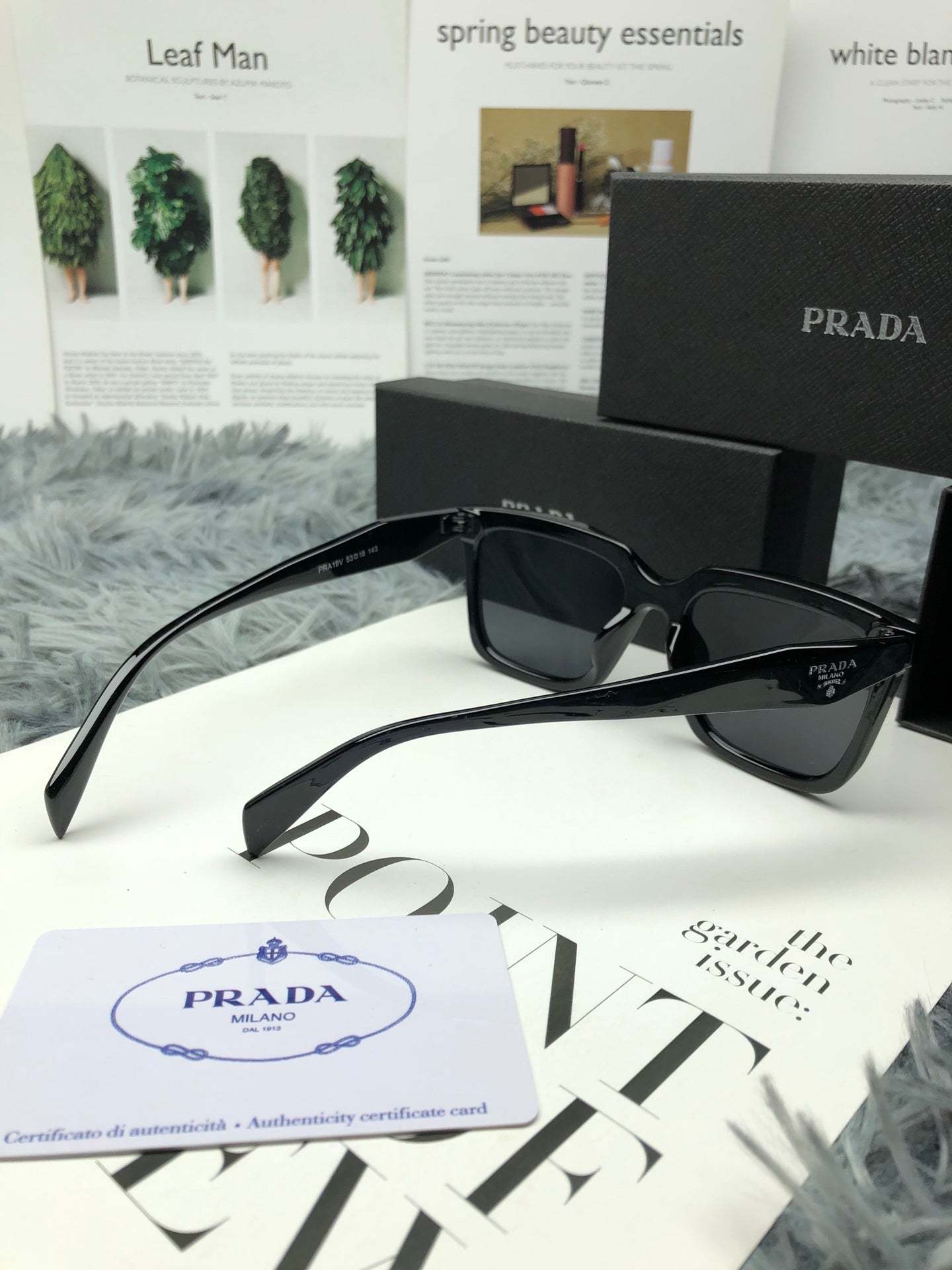 Prada Classic Square Frame Sunglasses