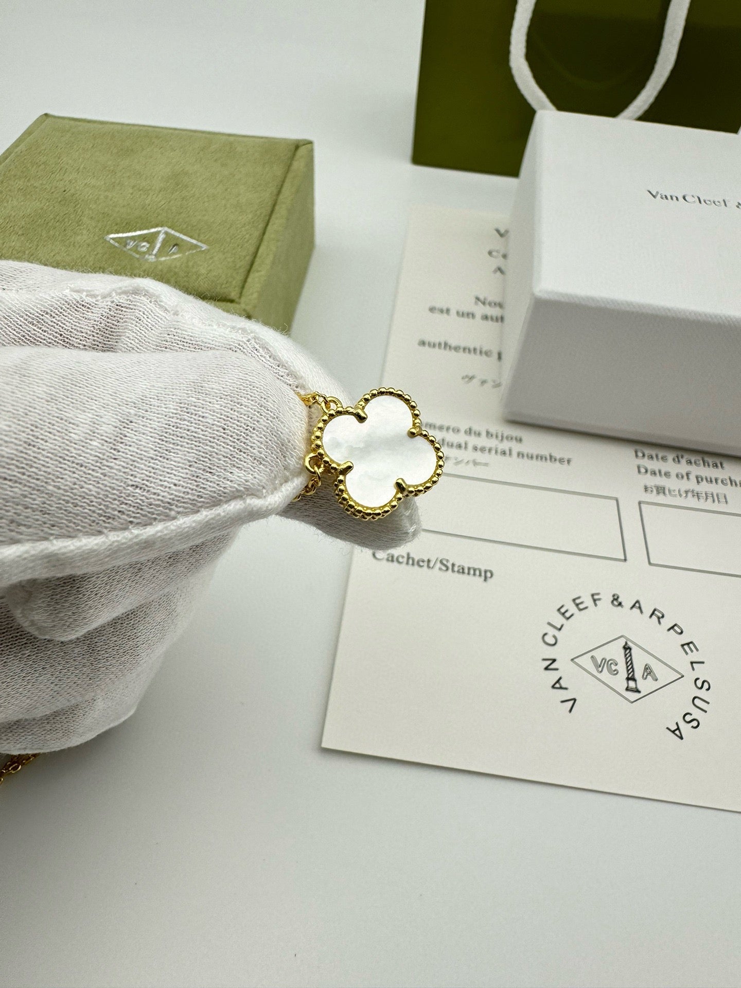 Van Cleef & Arpels Vintage Alhambra Clover Necklace