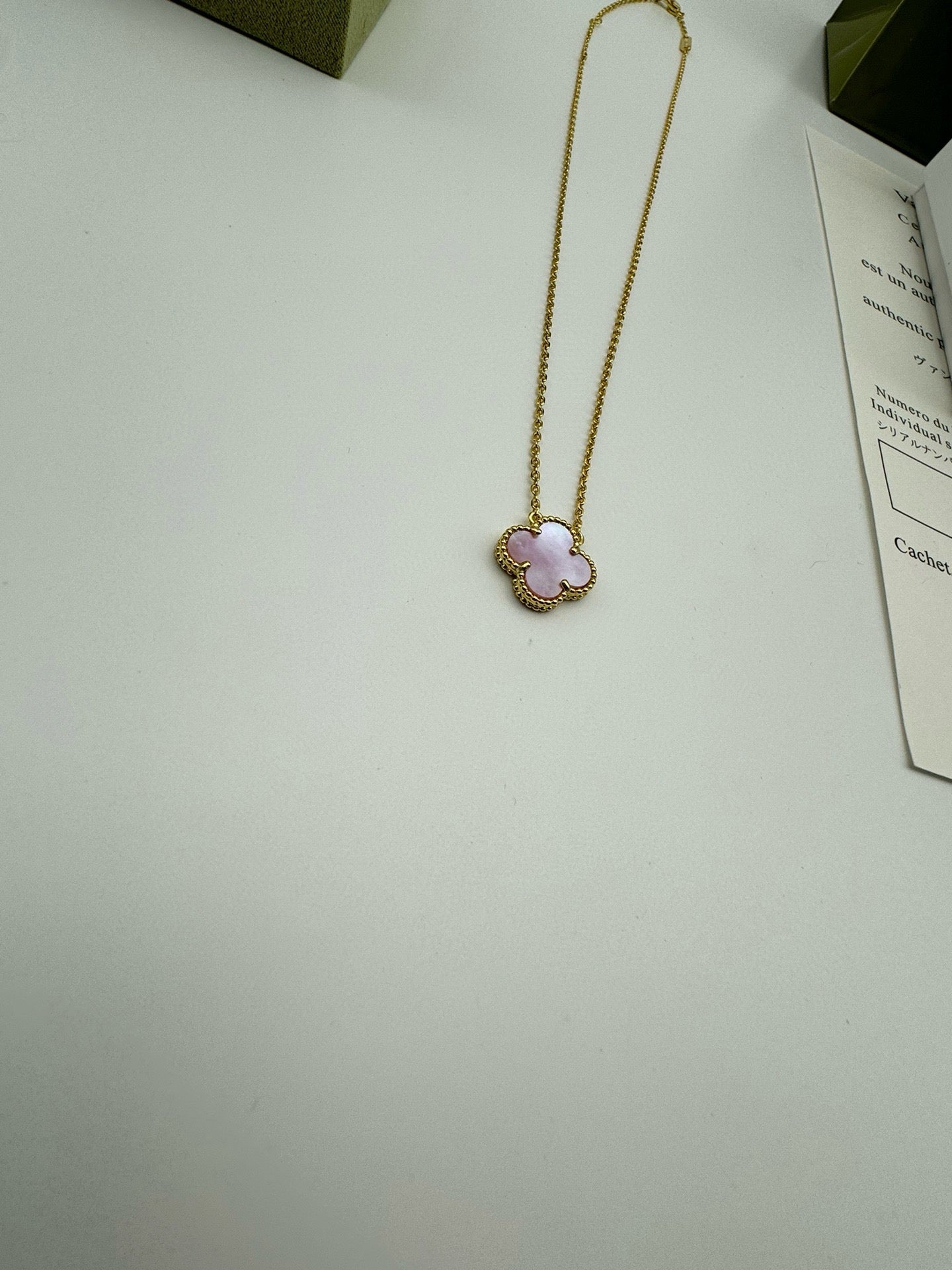 Van Cleef & Arpels Vintage Alhambra Clover Necklace