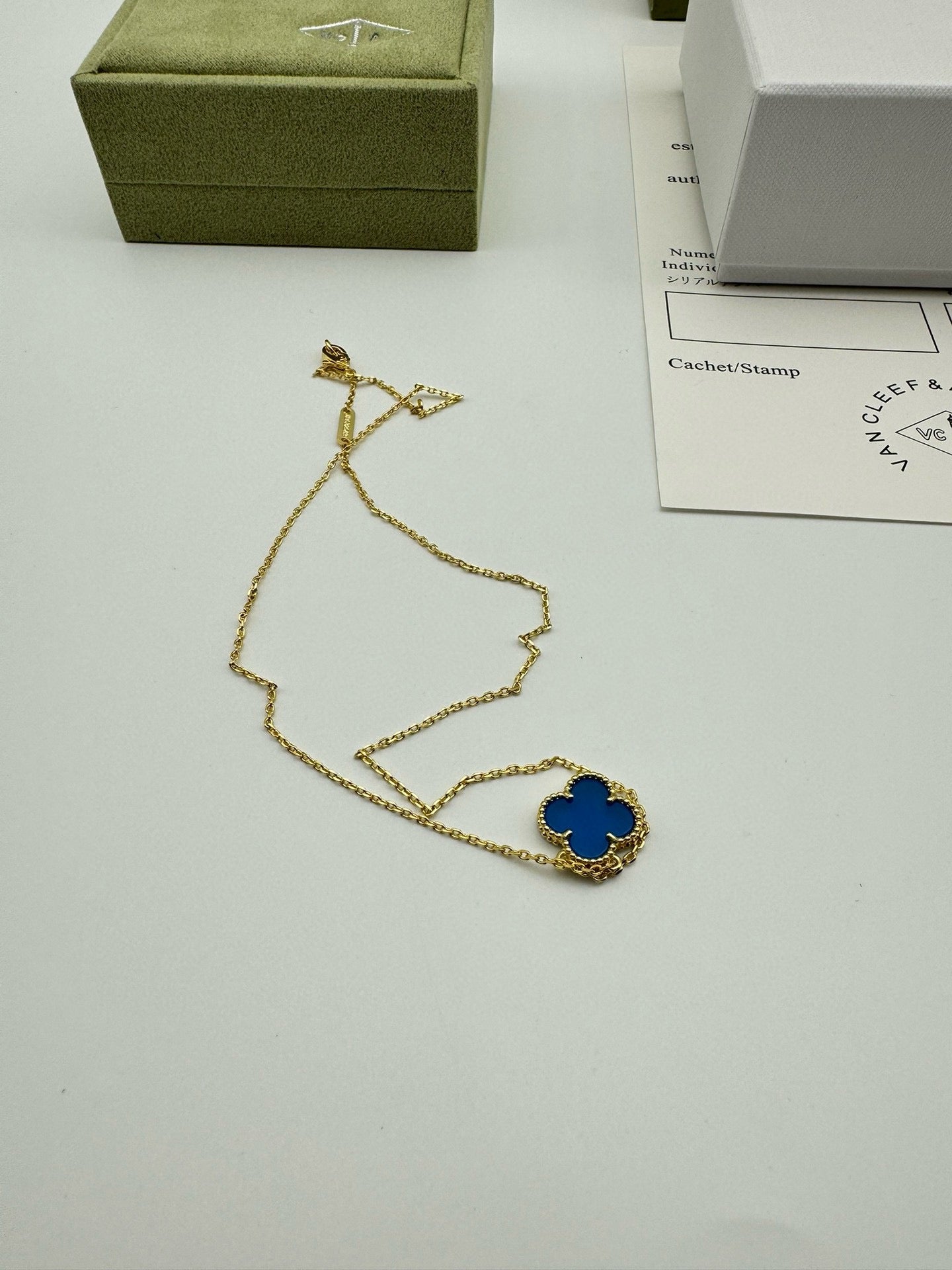 Van Cleef & Arpels Vintage Alhambra Clover Necklace