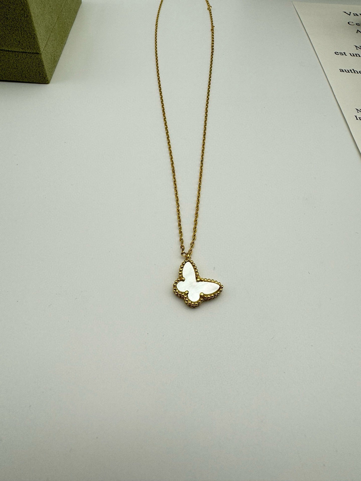 Van Cleef & Arpels Sweet Butterflies Pendant Necklace