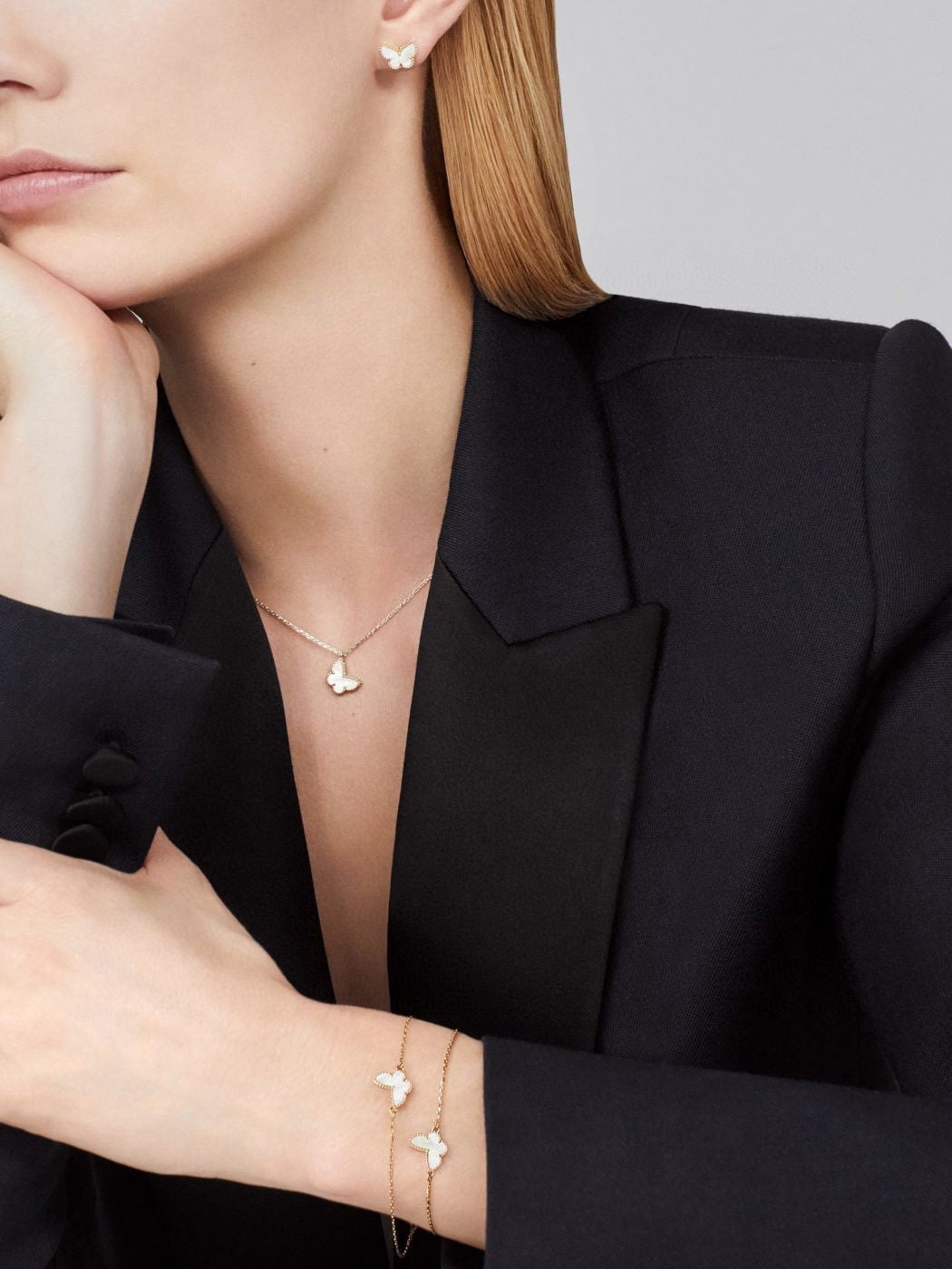 Van Cleef & Arpels Sweet Butterflies Pendant Necklace