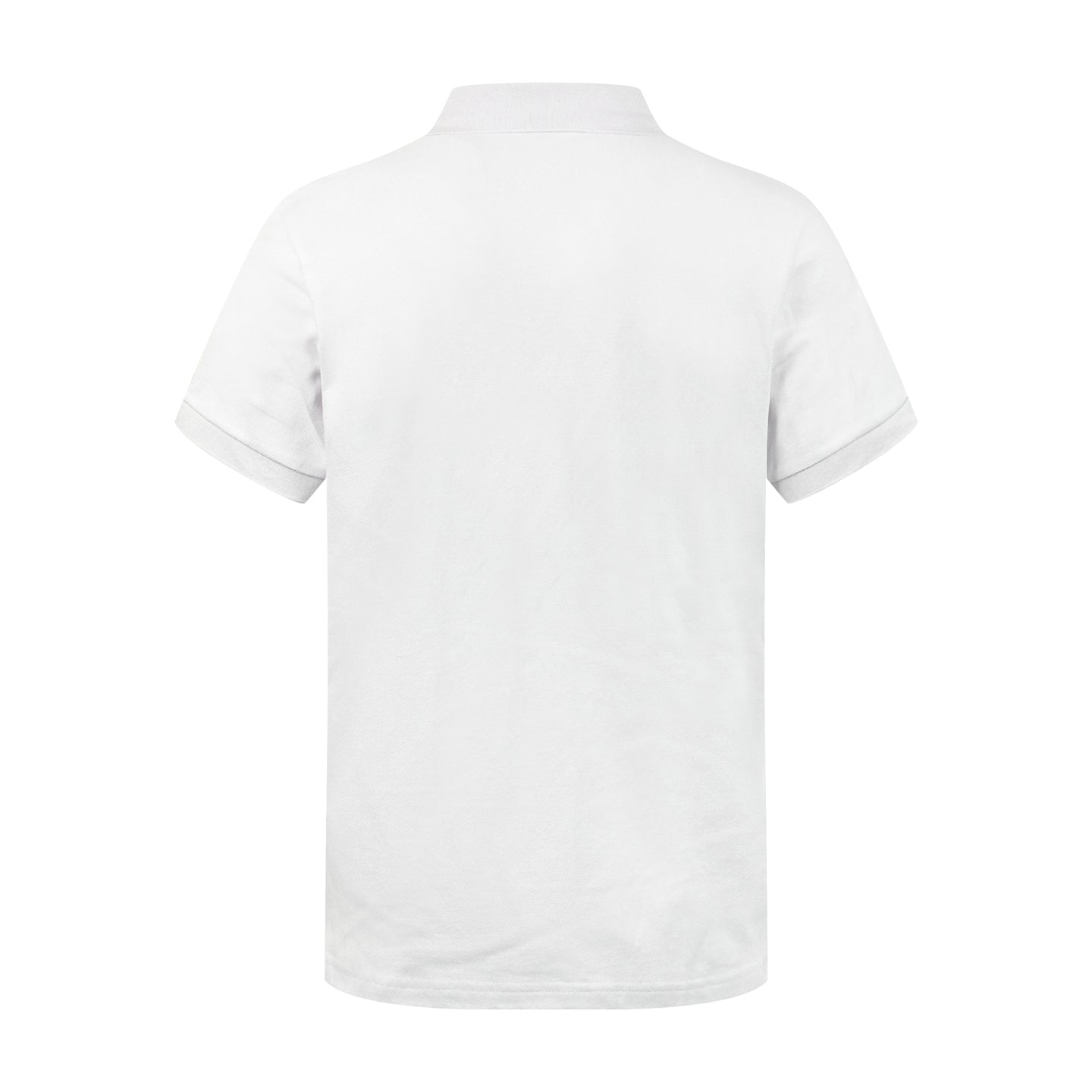 Moncler Patch Logo Pique Cotton Polo Shirt