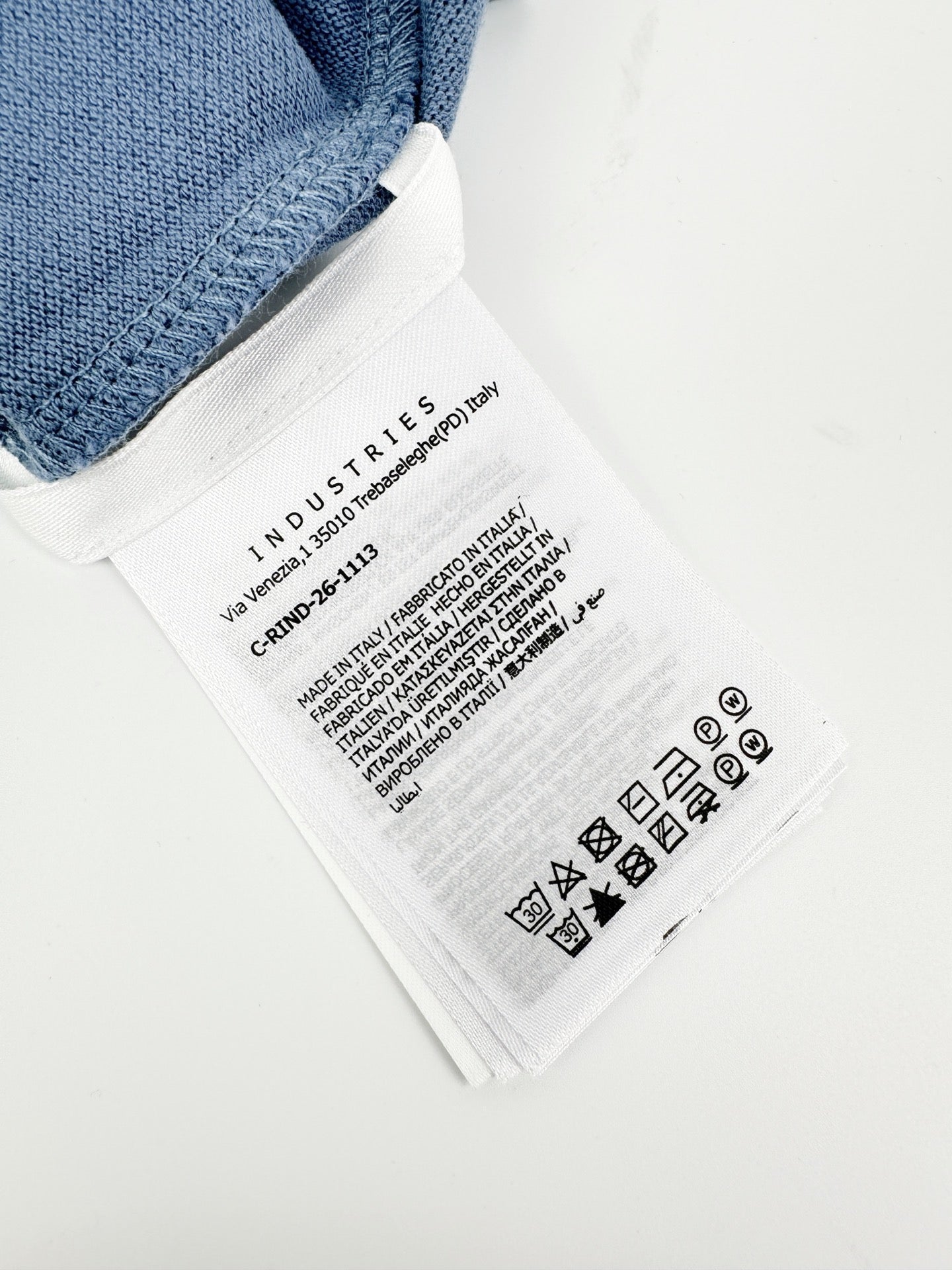 Moncler Patch Logo Pique Cotton Polo Shirt