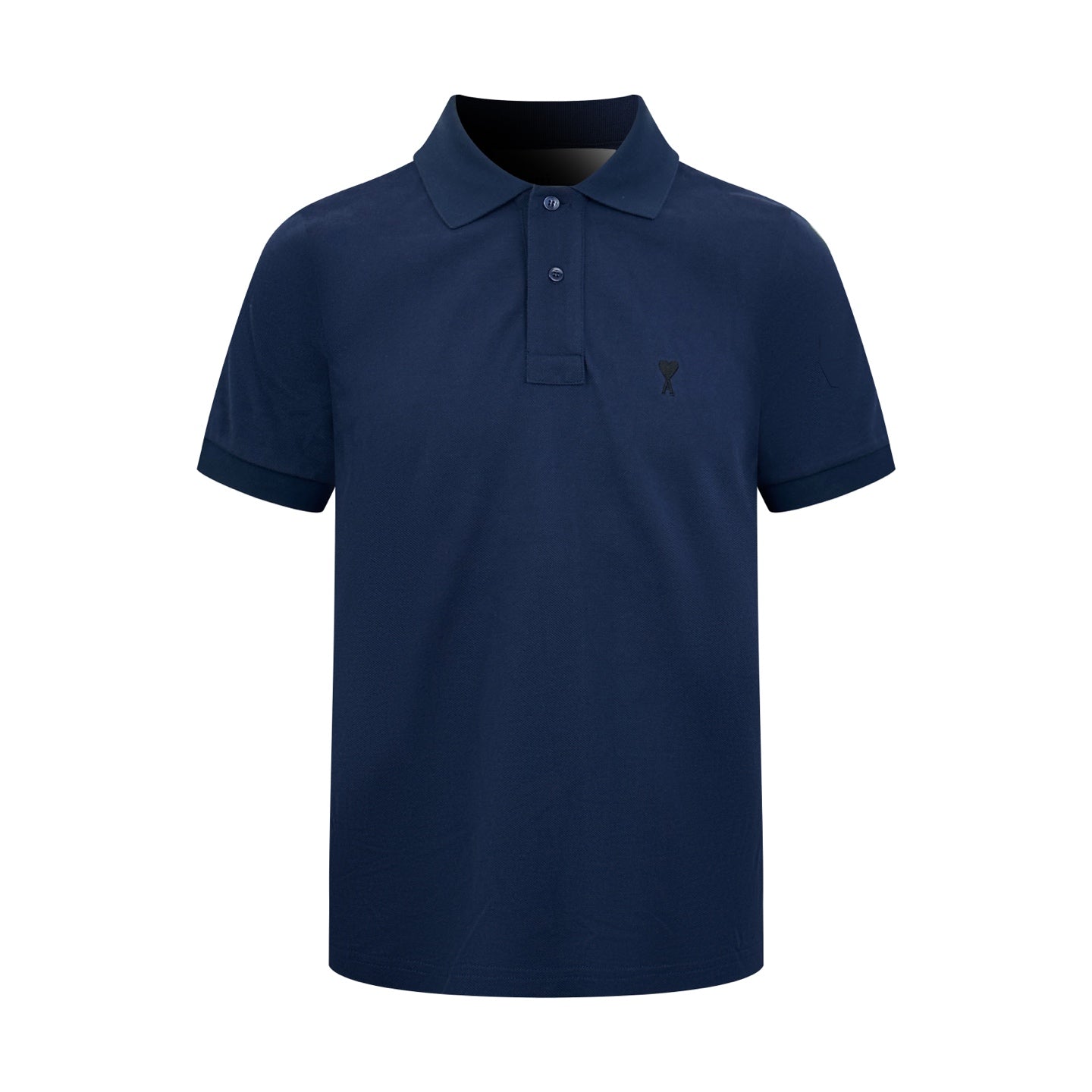 Ami Paris Heart Embroidered Polo Shirt – Spring/Summer Collection