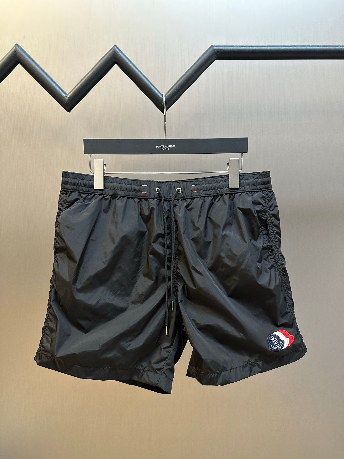 Moncler Patch Logo Nylon Shorts – Spring/Summer Collection