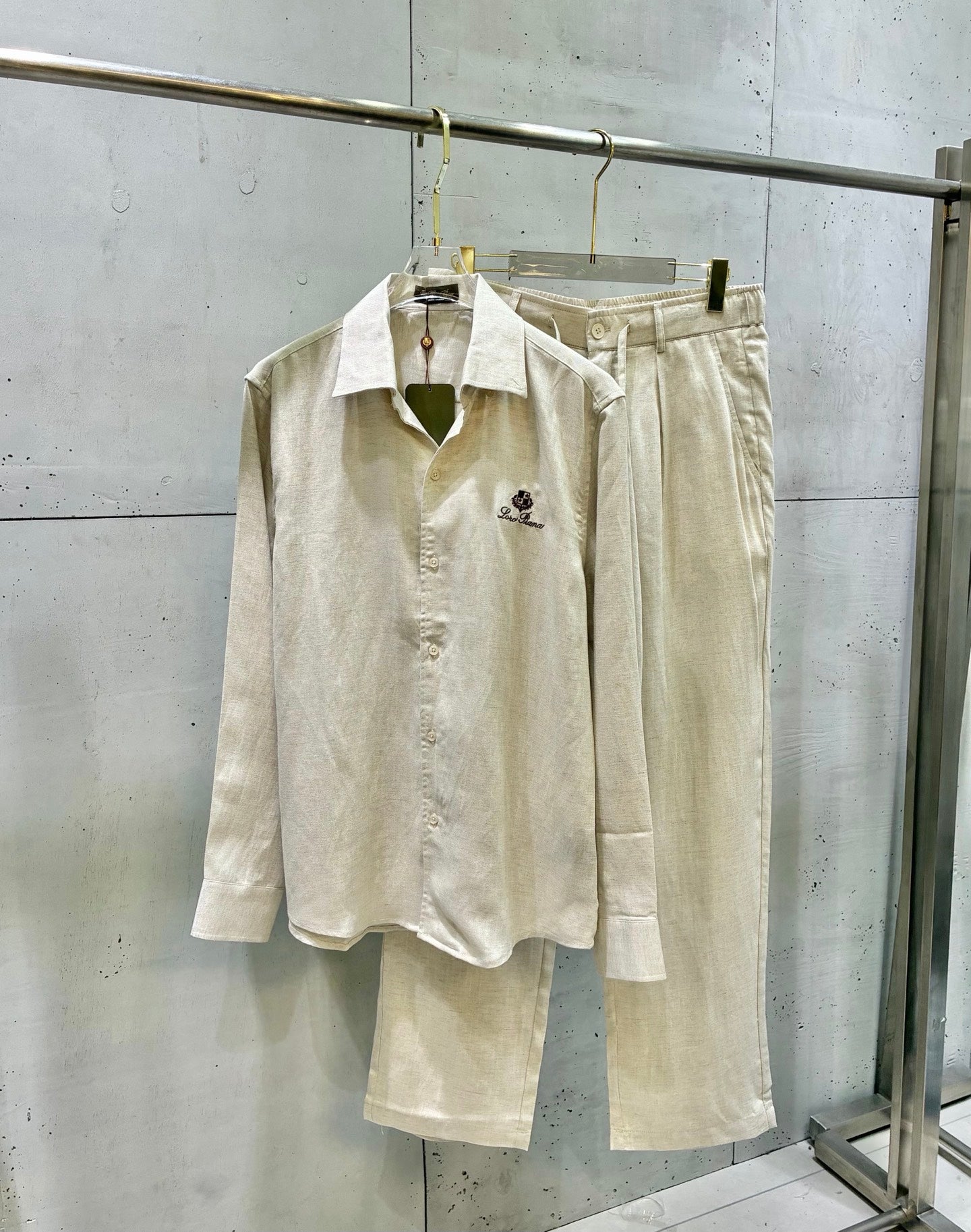 Loro Piana Linen Shirt Set – 26SS
