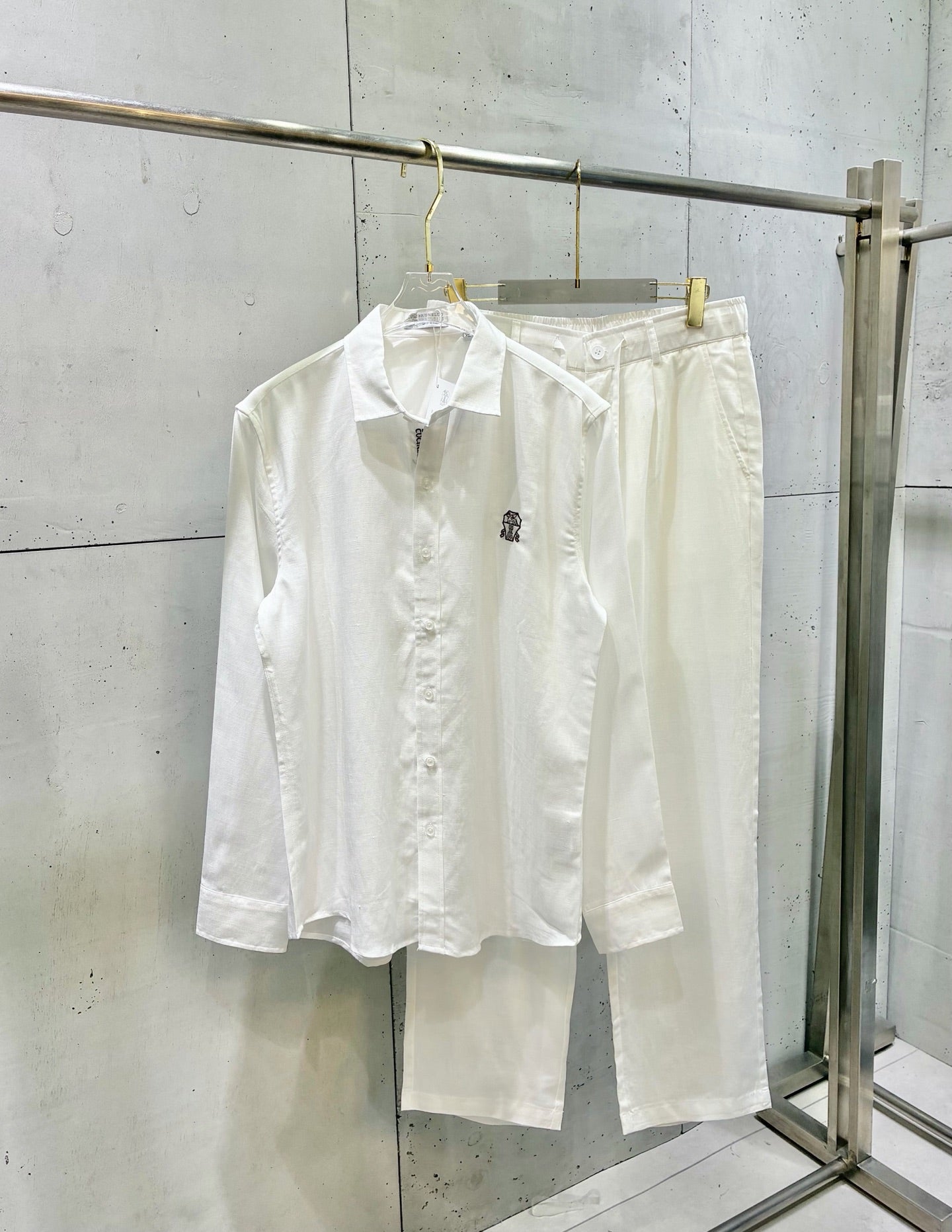 Brunello Cucinelli Linen Shirt Set – 26SS