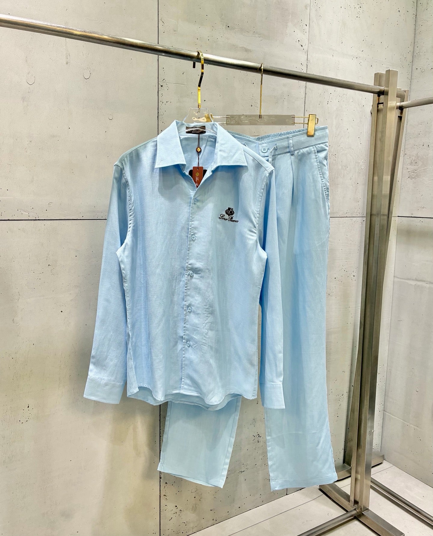 Loro Piana Linen Shirt Set – 26SS