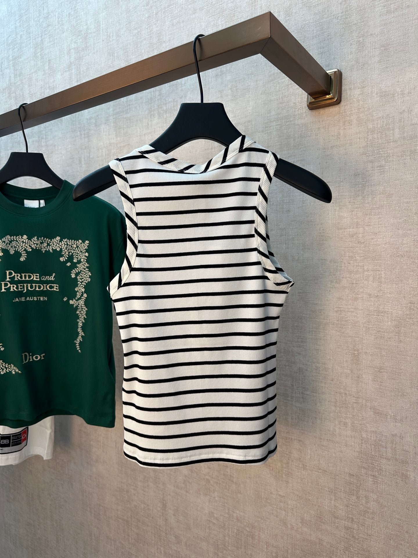 Celine Striped Sleeveless Tank Top – 2026 Spring/Summer Collection