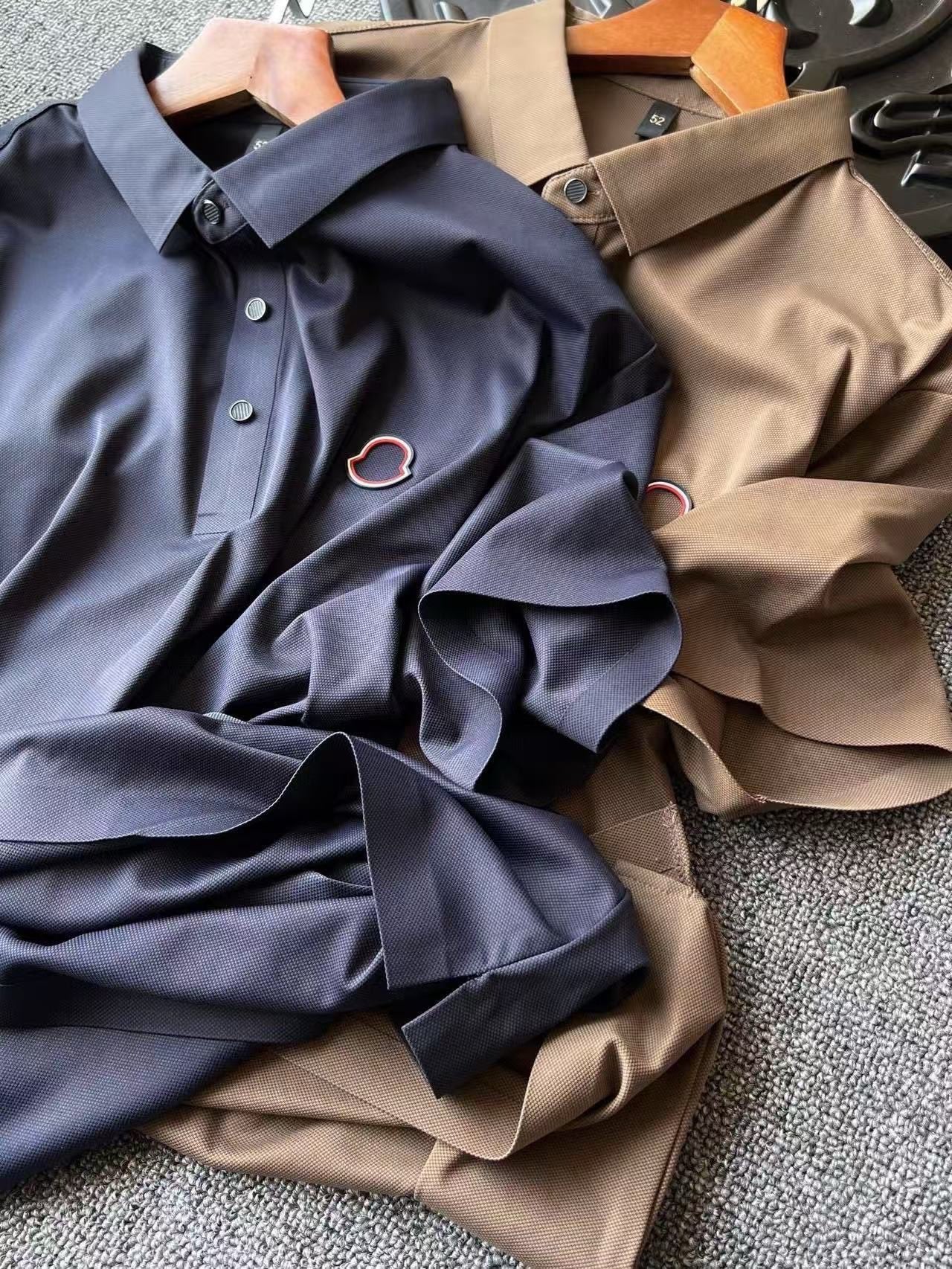 Moncler Ice Oxygen Silk Seamless Polo Shirt – Spring/Summer Collection