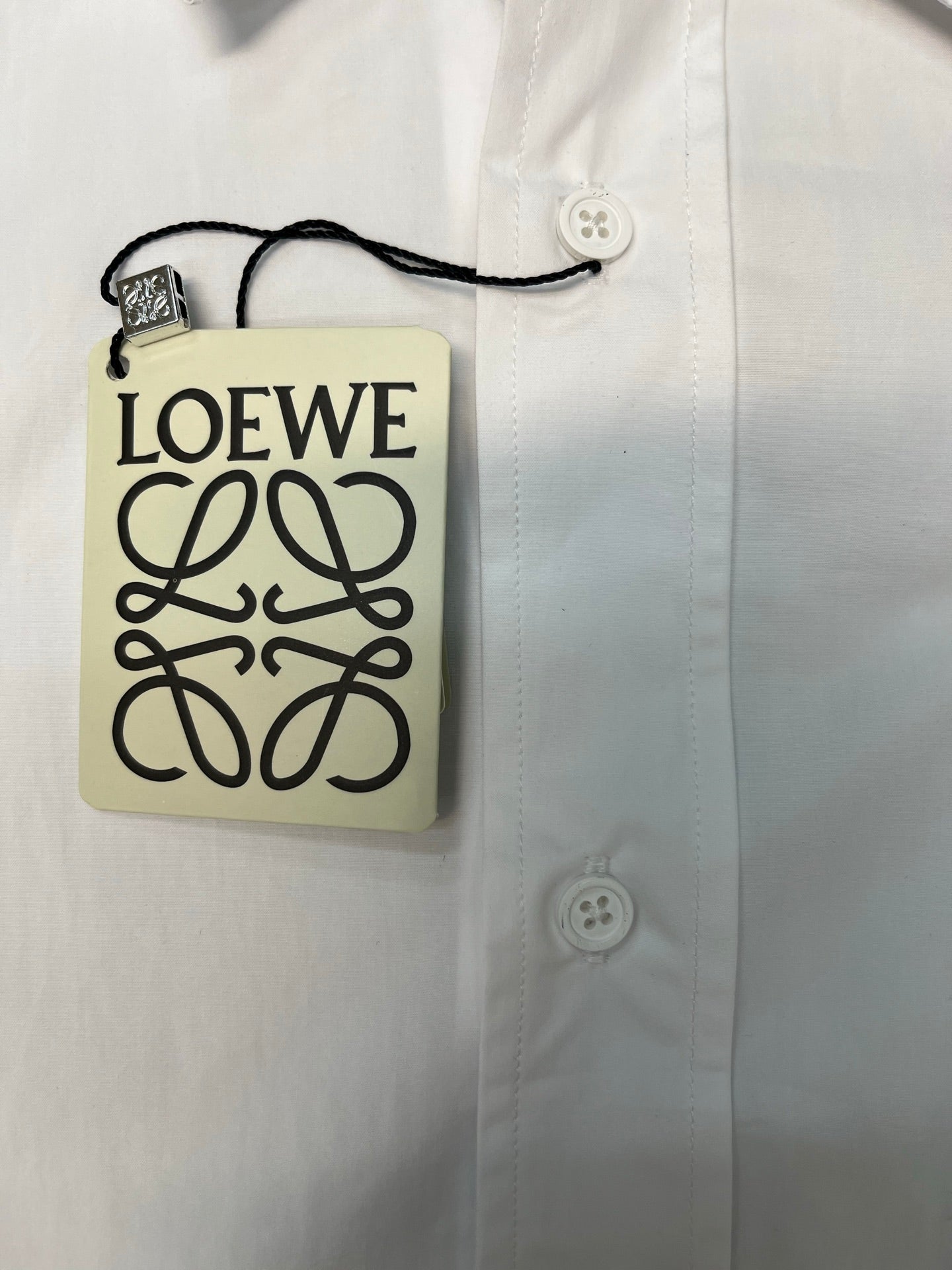 Loewe Anagram Pocket Cotton Shirt