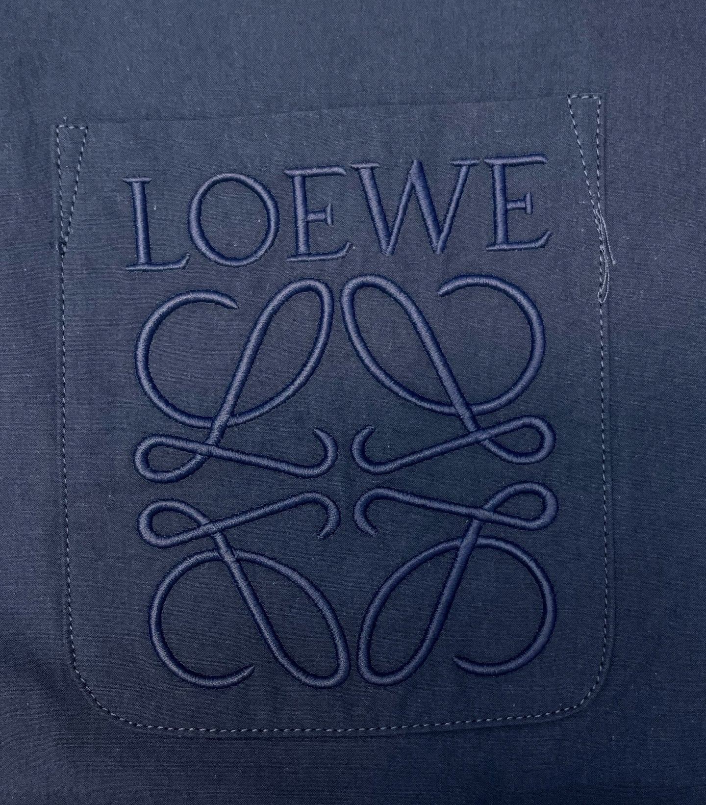 Loewe Anagram Pocket Cotton Shirt