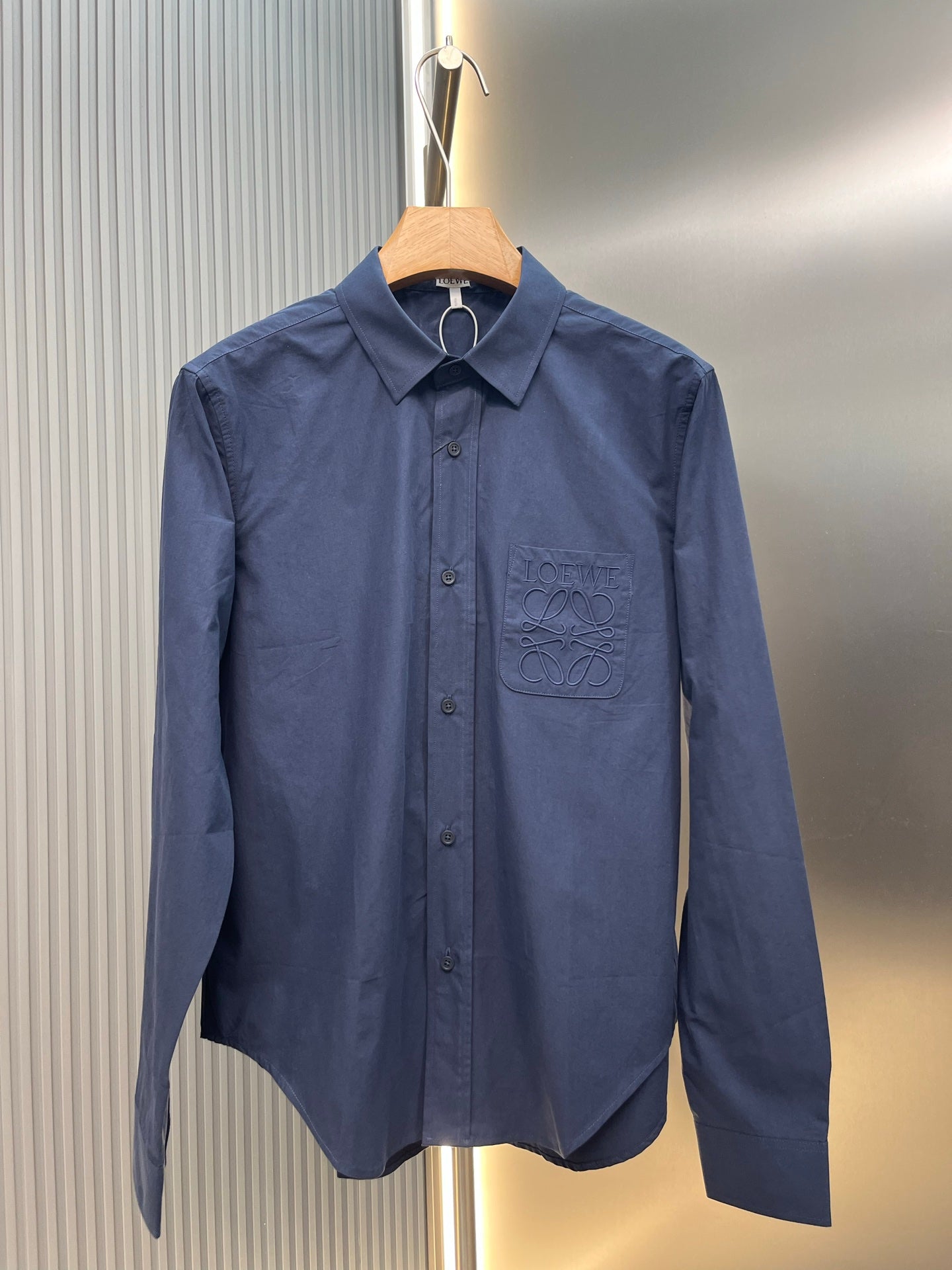 Loewe Anagram Pocket Cotton Shirt