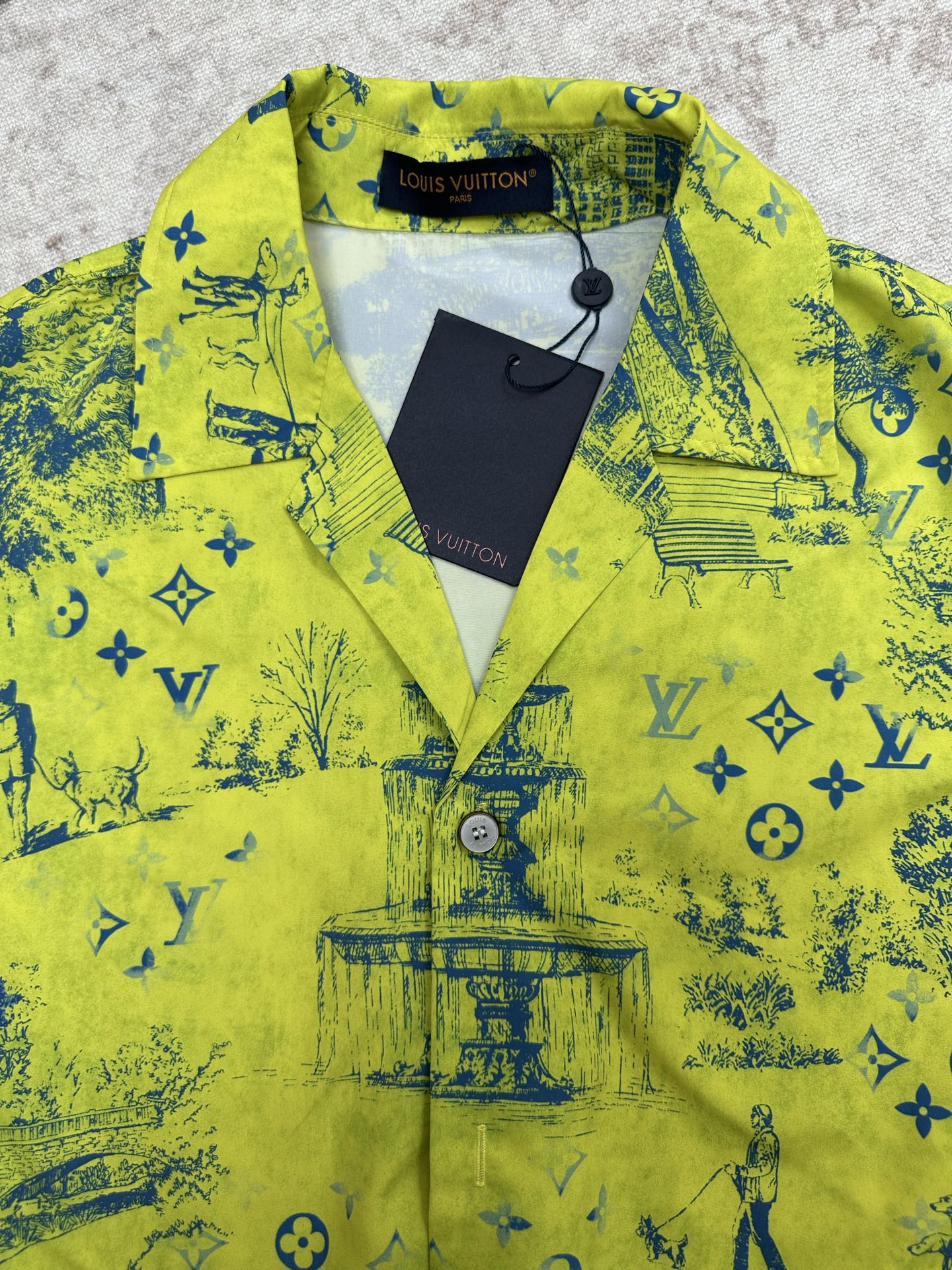 Louis Vuitton Monogram City Walk Beach Shirt – 25SS