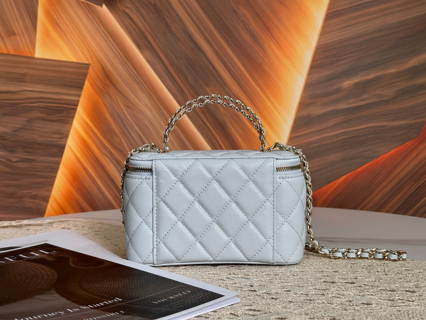 Chanel 96190 Caviar Leather Vanity Case – 26P Collection