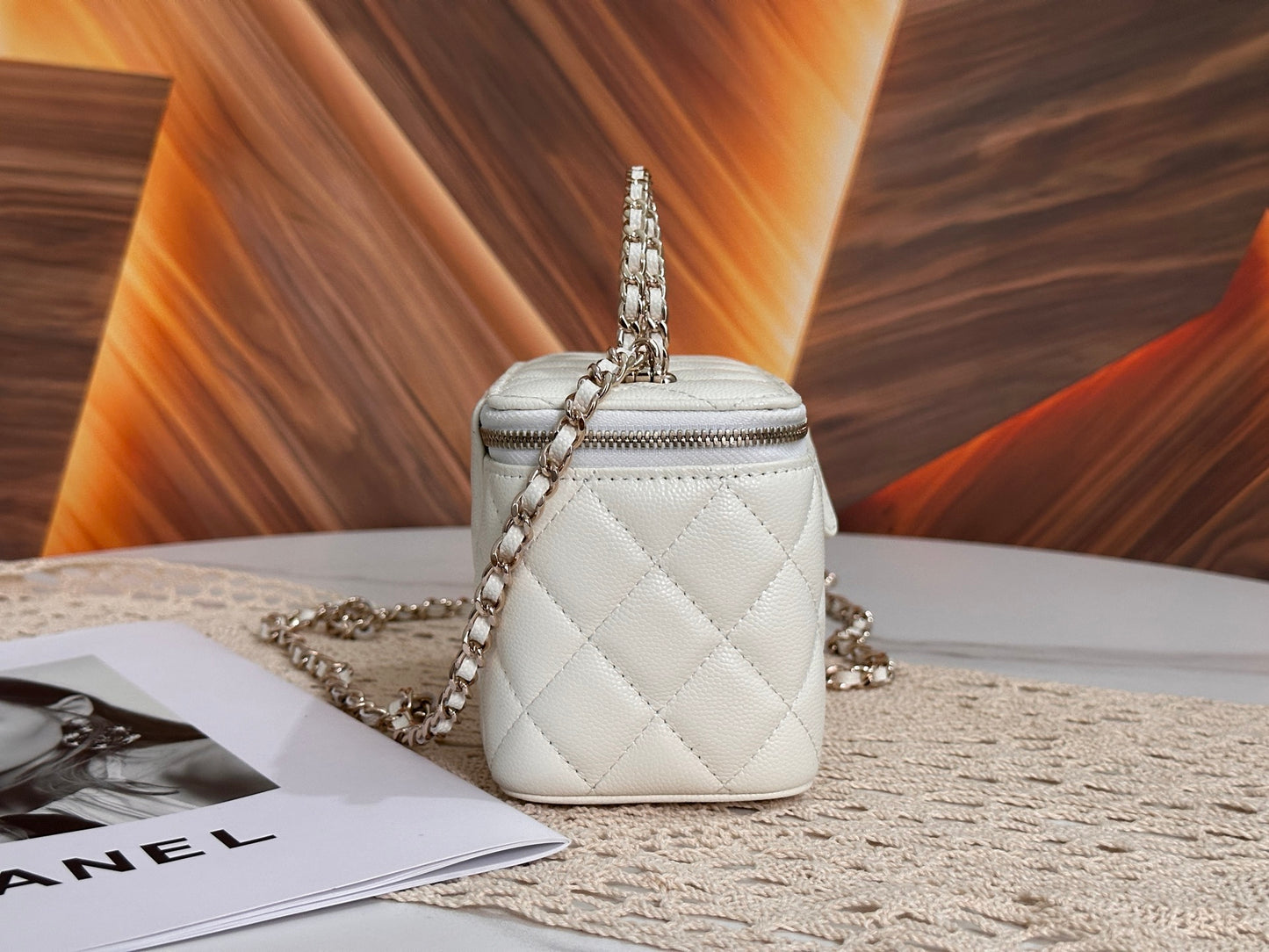 Chanel 96190 Caviar Leather Vanity Case – 26P Collection