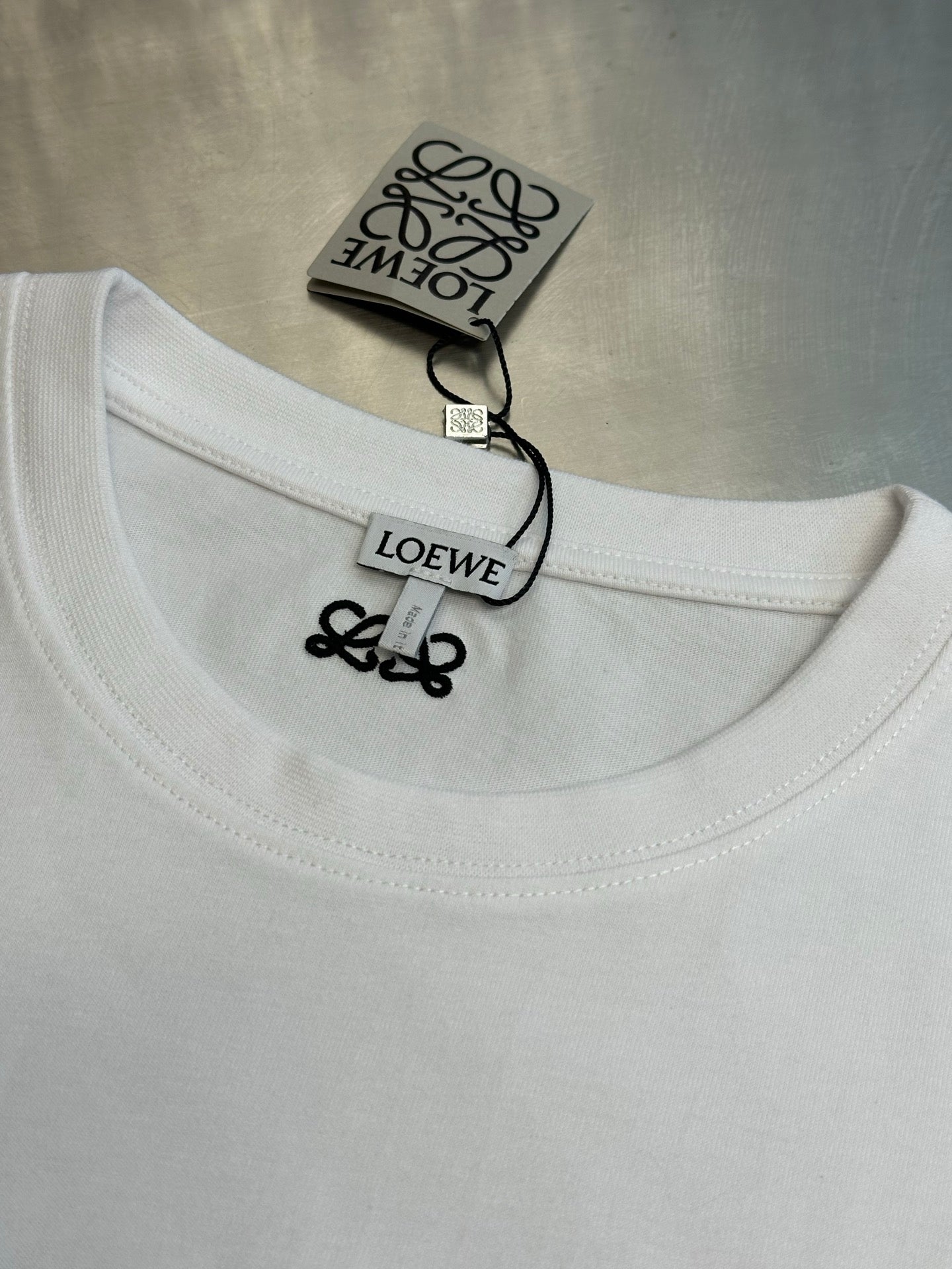 Loewe 1846 Anniversary Ghost Crewneck T-Shirt – Spring/Summer Collection