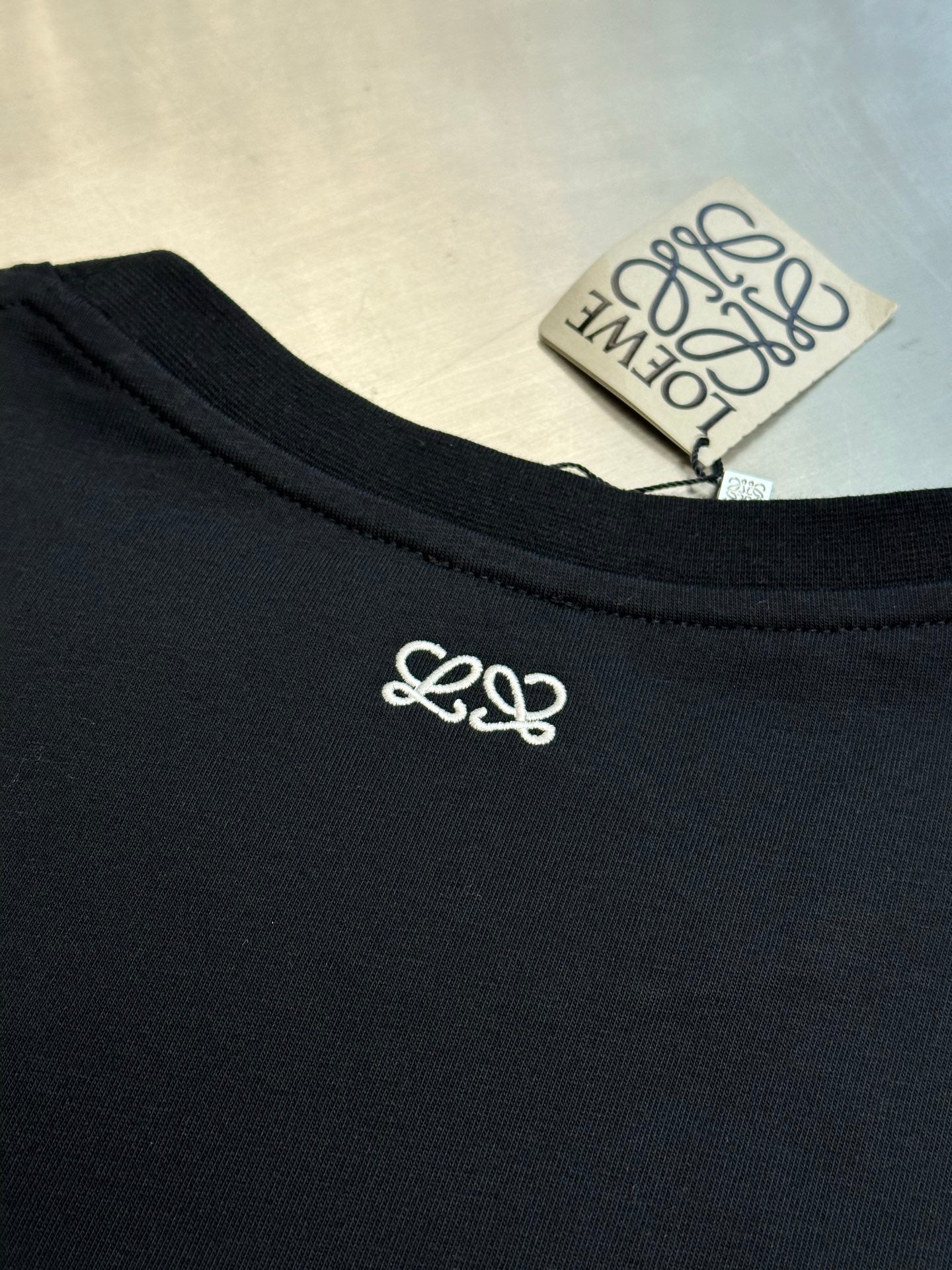 Loewe 1846 Anniversary Ghost Crewneck T-Shirt – Spring/Summer Collection