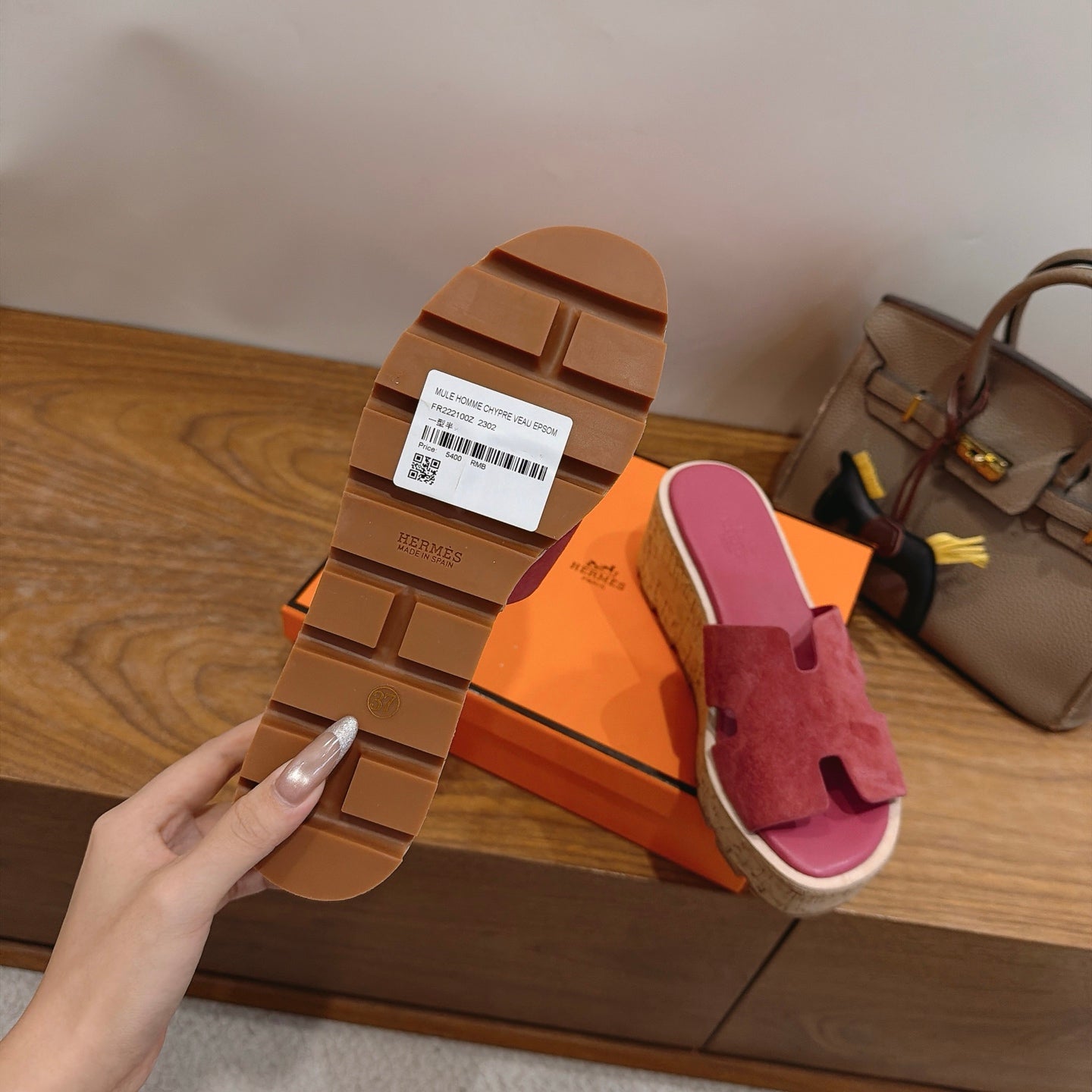 Hermès Éclair Platform Sandals – Spring/Summer 2026 Collection