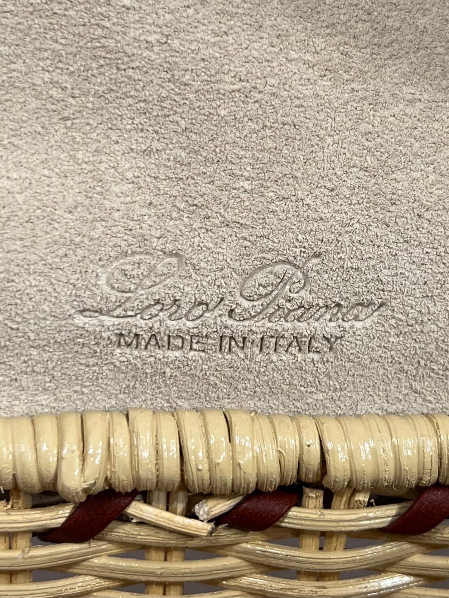 Loro Piana Extra Pocket L19 Bamboo and Leather Handbag