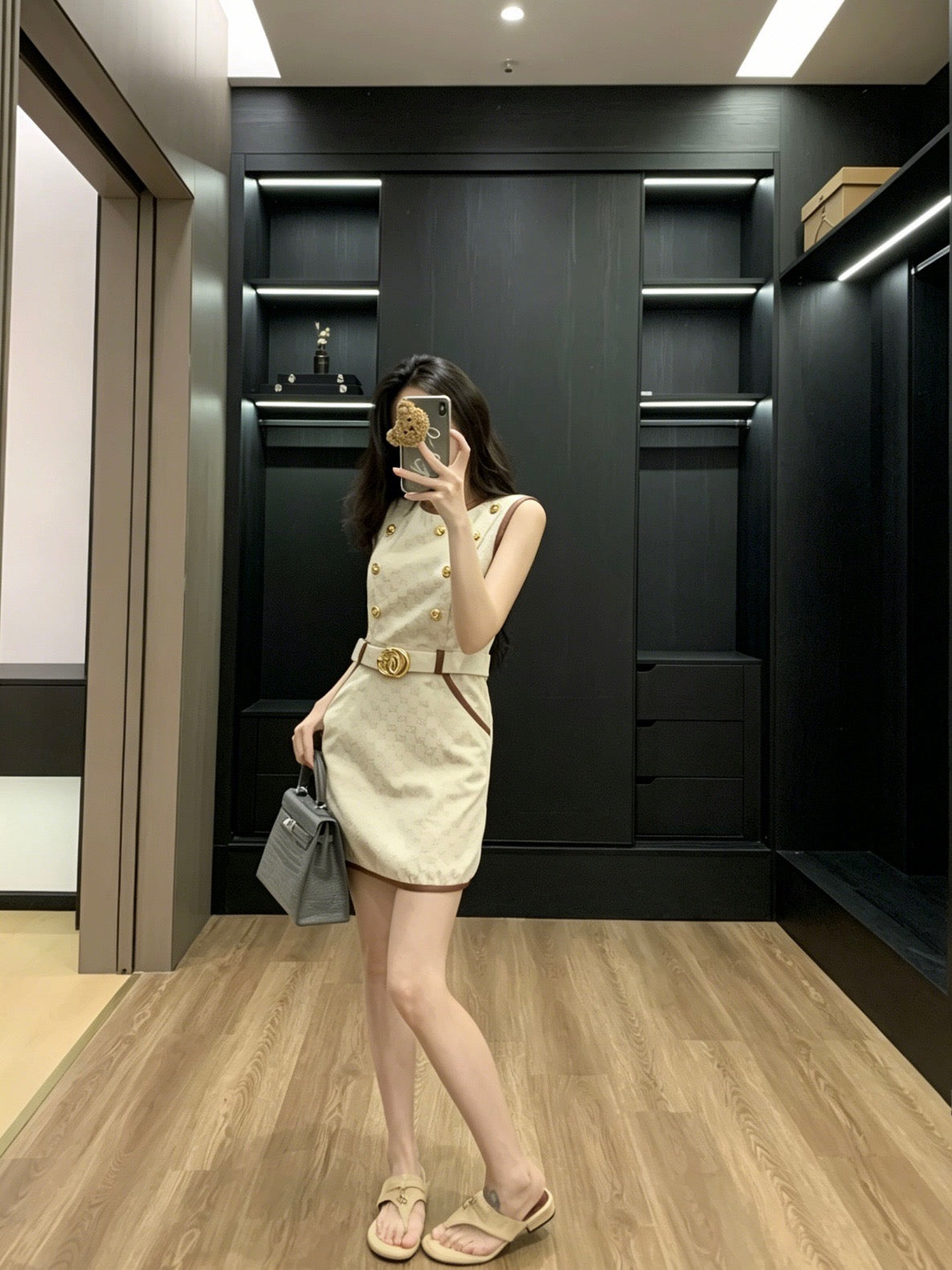 Gucci GG Retro Monogram Sleeveless Dress – Spring/Summer Collection