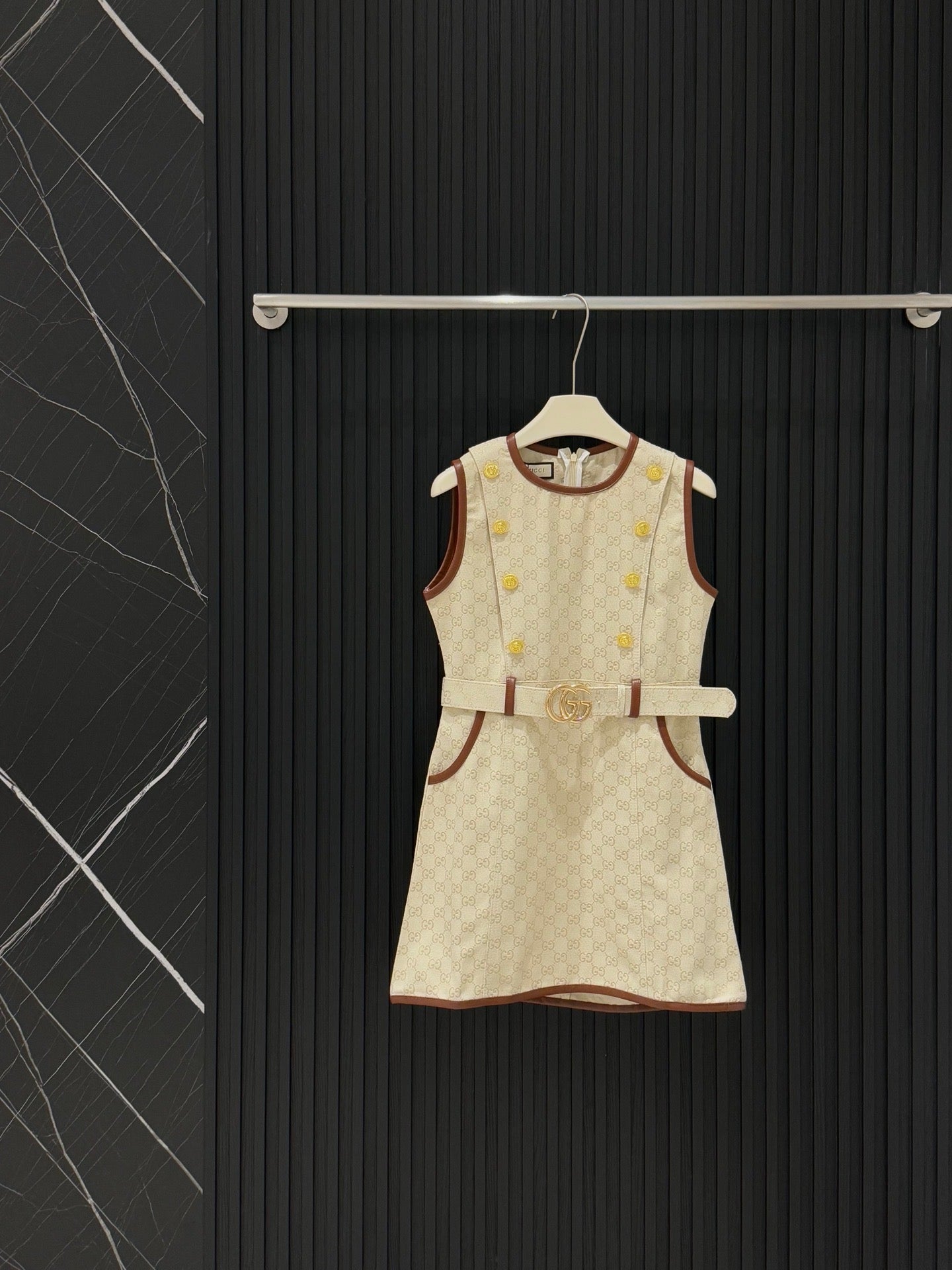Gucci GG Retro Monogram Sleeveless Dress – Spring/Summer Collection
