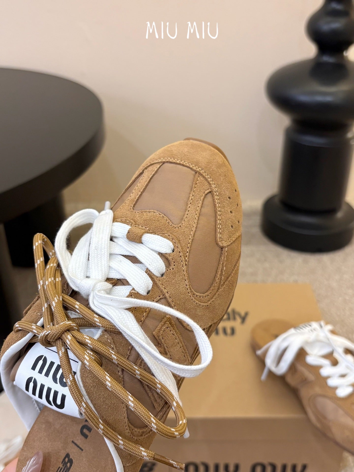 Miu Miu x New Balance 530 Sneaker Mules