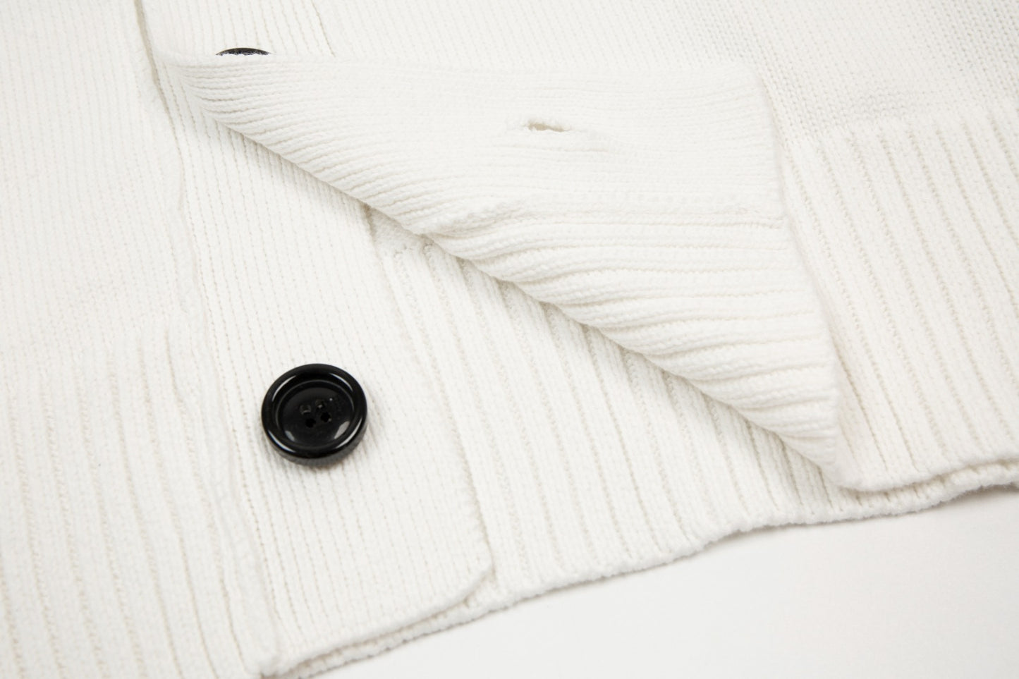 Ami Paris Classic Heart Embroidered Cardigan Sweater