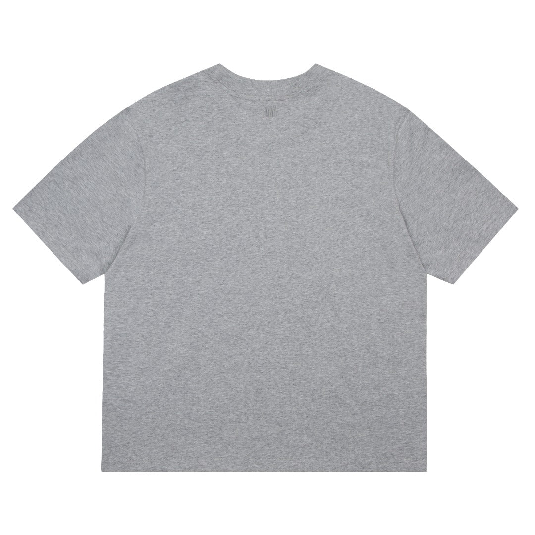 Ami Paris Classic Heart Embroidered Crewneck T-Shirt