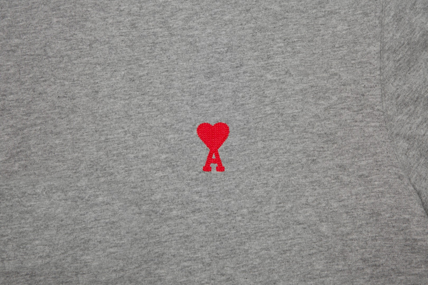 Ami Paris Classic Heart Embroidered Crewneck T-Shirt