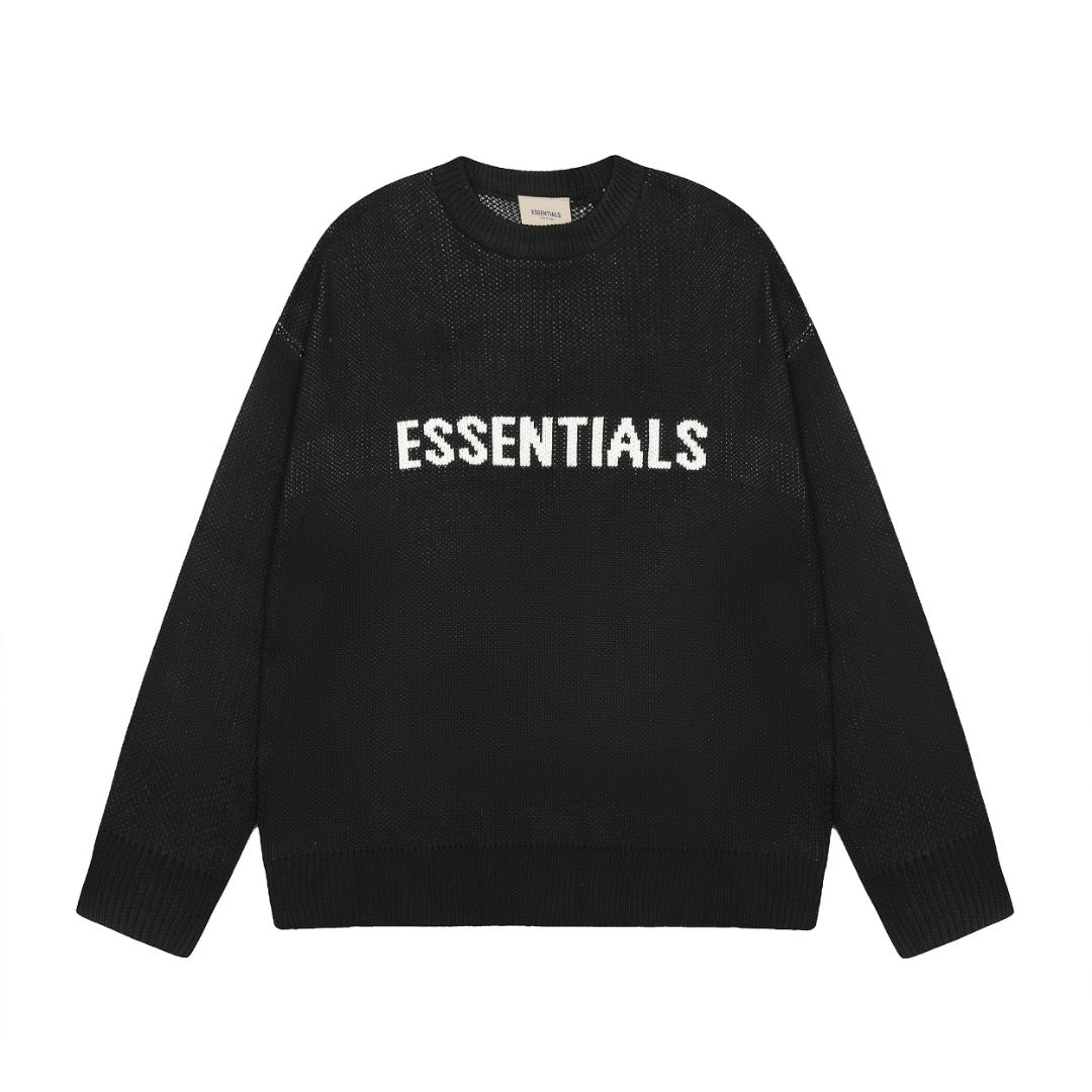 Fear of God ESSENTIALS Classic Letter Crewneck Sweater