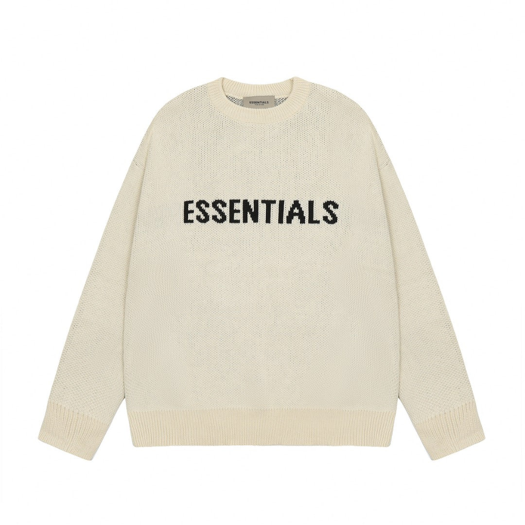 Fear of God ESSENTIALS Classic Letter Crewneck Sweater