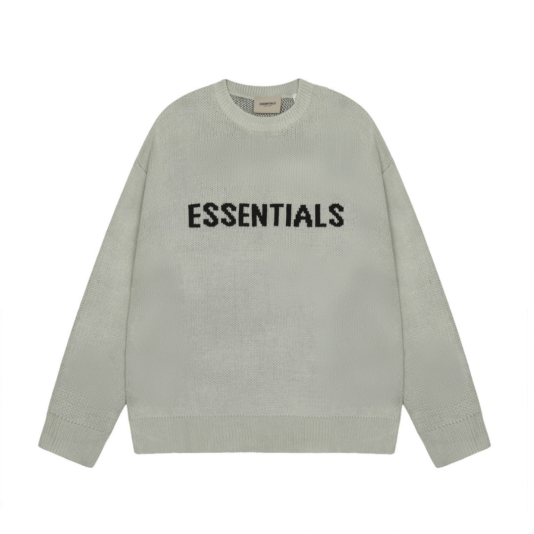 Fear of God ESSENTIALS Classic Letter Crewneck Sweater