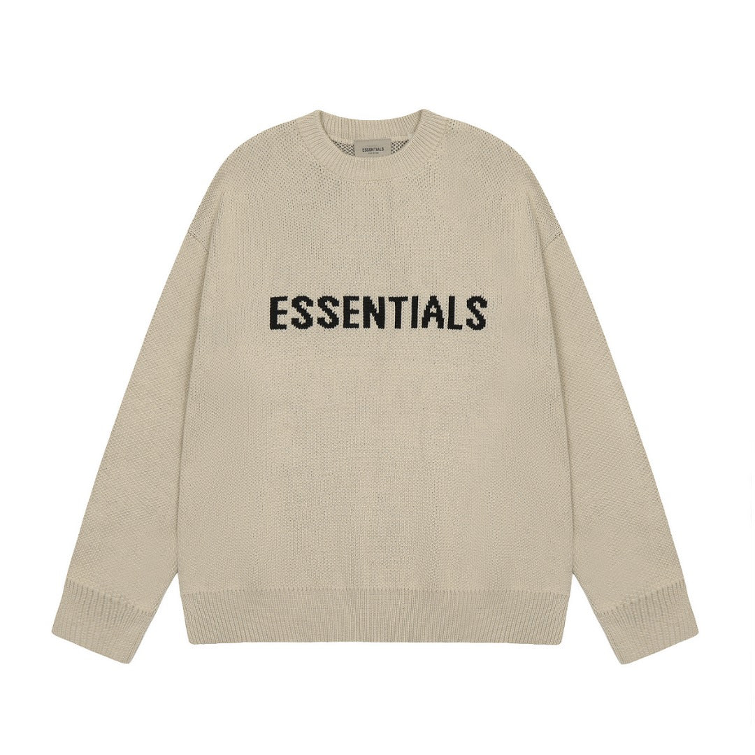 Fear of God ESSENTIALS Classic Letter Crewneck Sweater