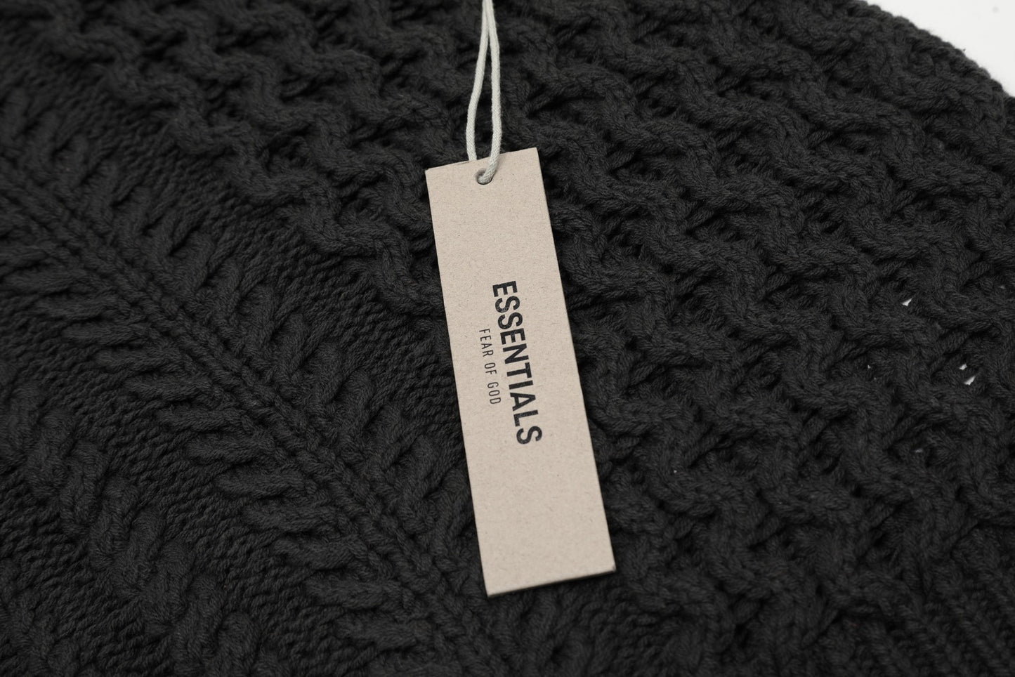 Fear of God Essentials Cable Knit Crewneck Sweater