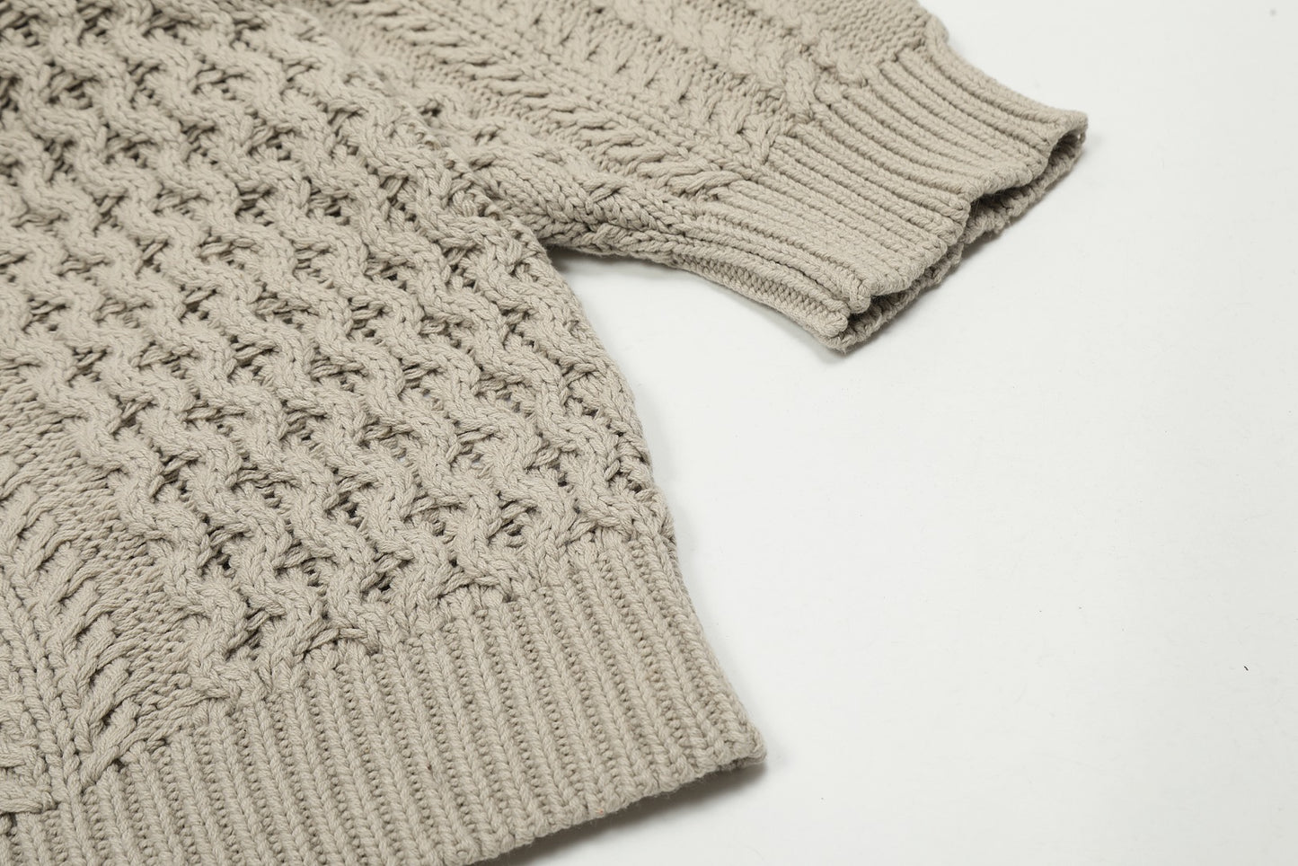 Fear of God Essentials Cable Knit Crewneck Sweater