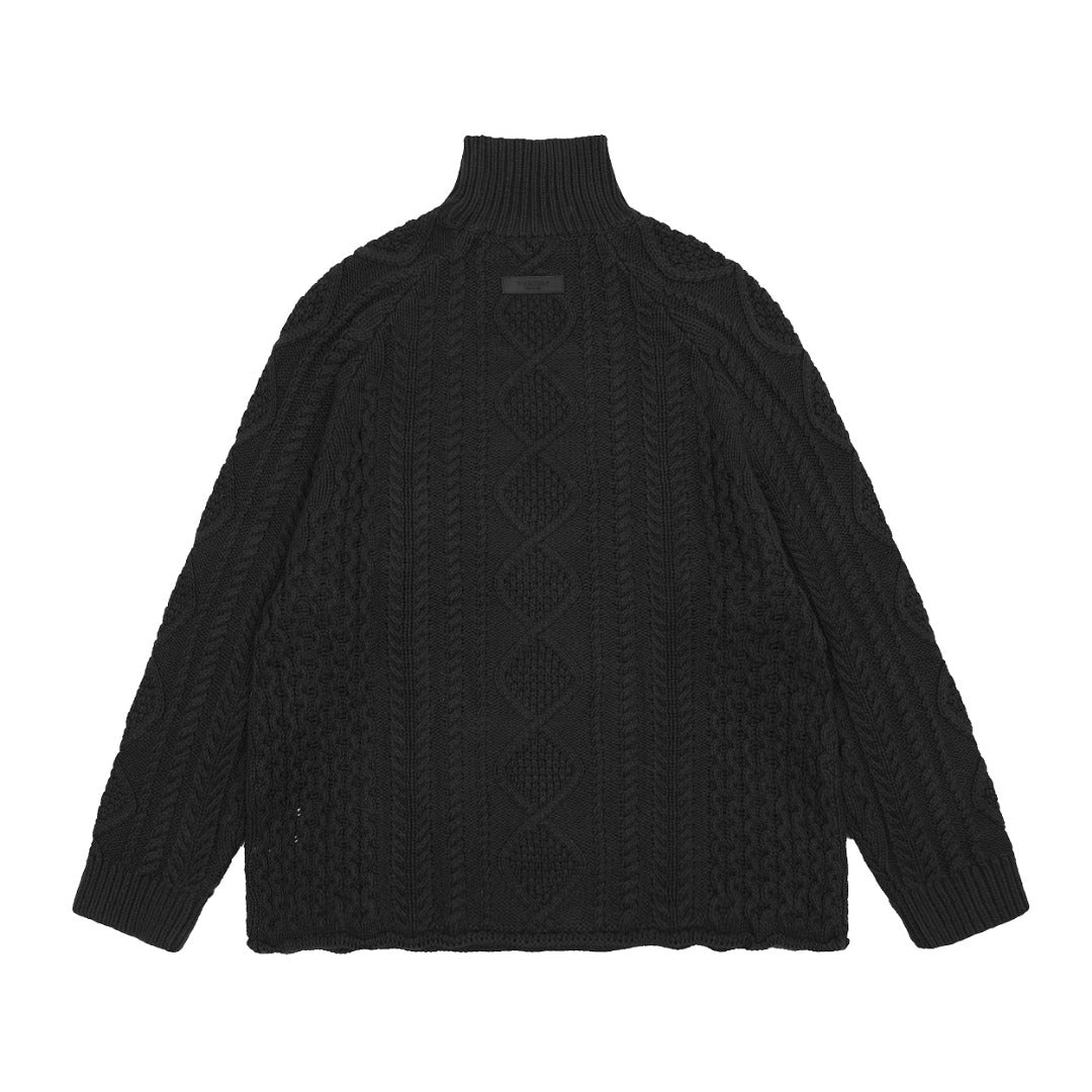 Fear of God ESSENTIALS Cable Knit Crewneck Sweater