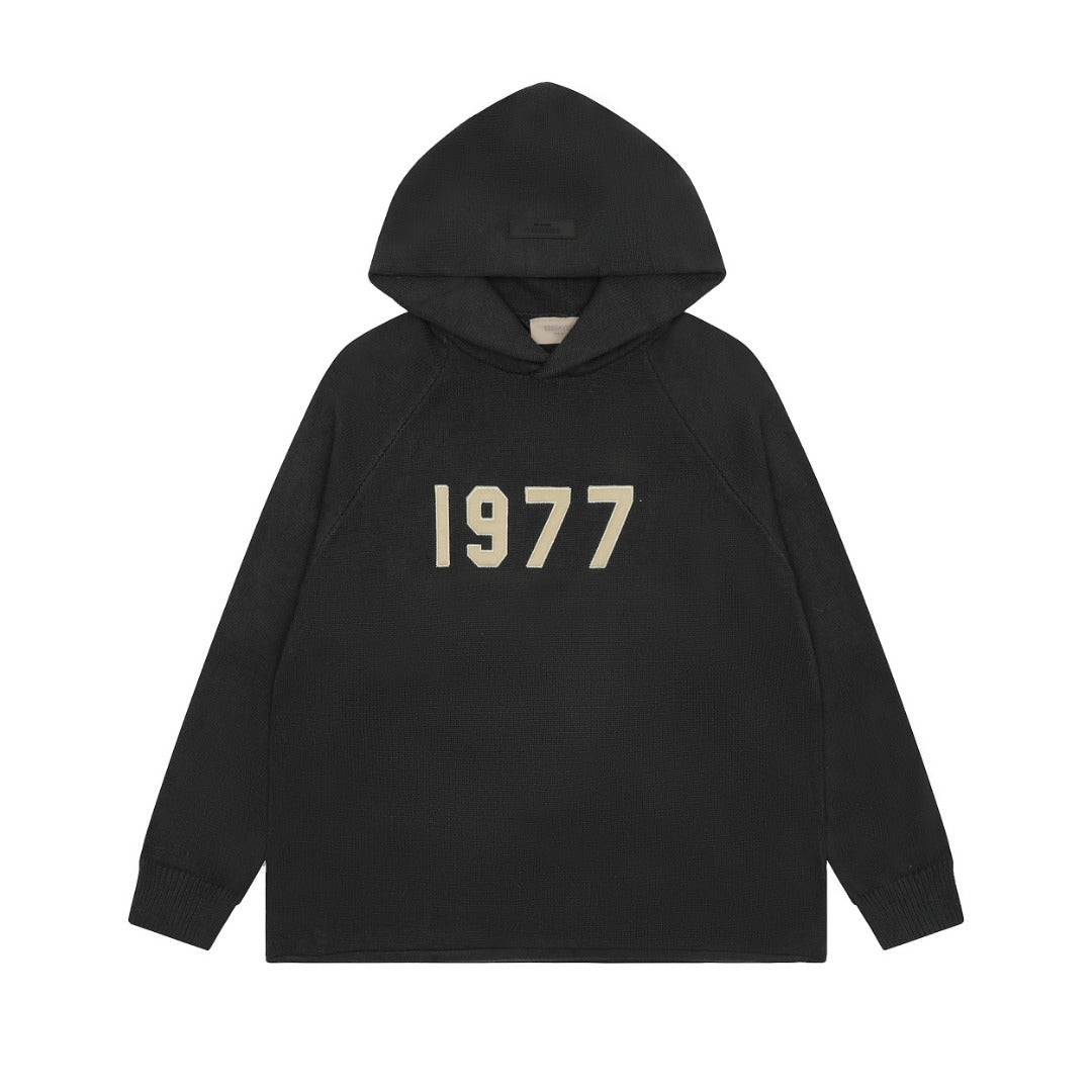 Fear of God ESSENTIALS 1977 Crewneck Hooded Sweater