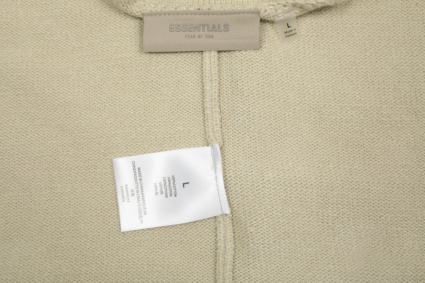 Fear of God ESSENTIALS 1977 Crewneck Hooded Sweater