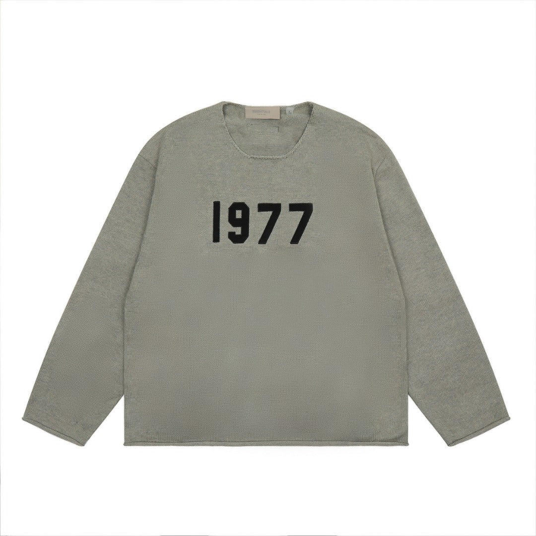 Fear of God ESSENTIALS 1977 Crewneck Hooded Sweater