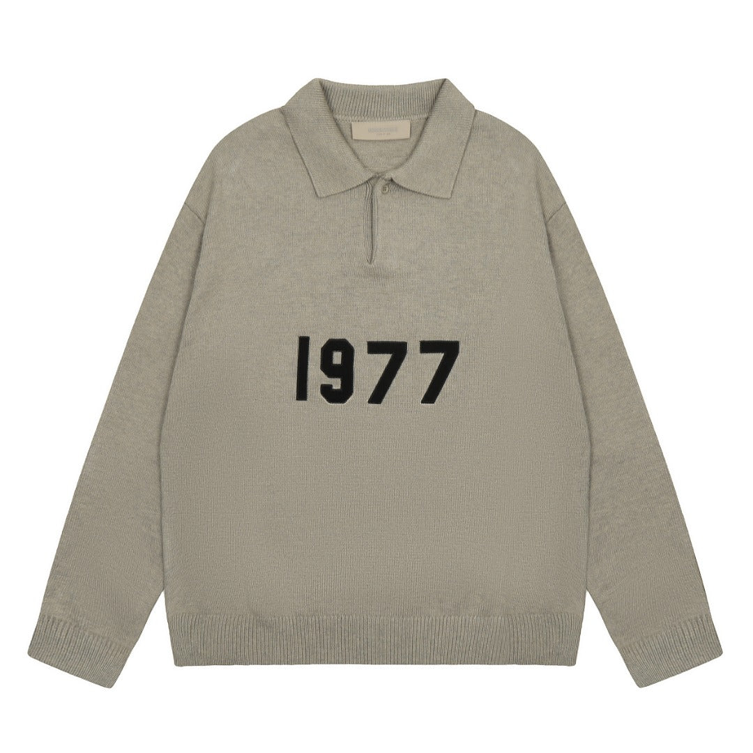 Fear of God Essentials 1977 Polo Collar Sweater