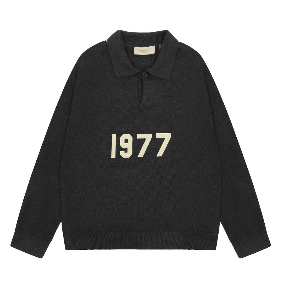 Fear of God Essentials 1977 Polo Collar Sweater