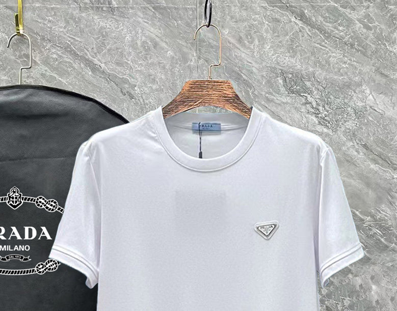 Prada Unisex Mercerized T-Shirt – 25SS Collection